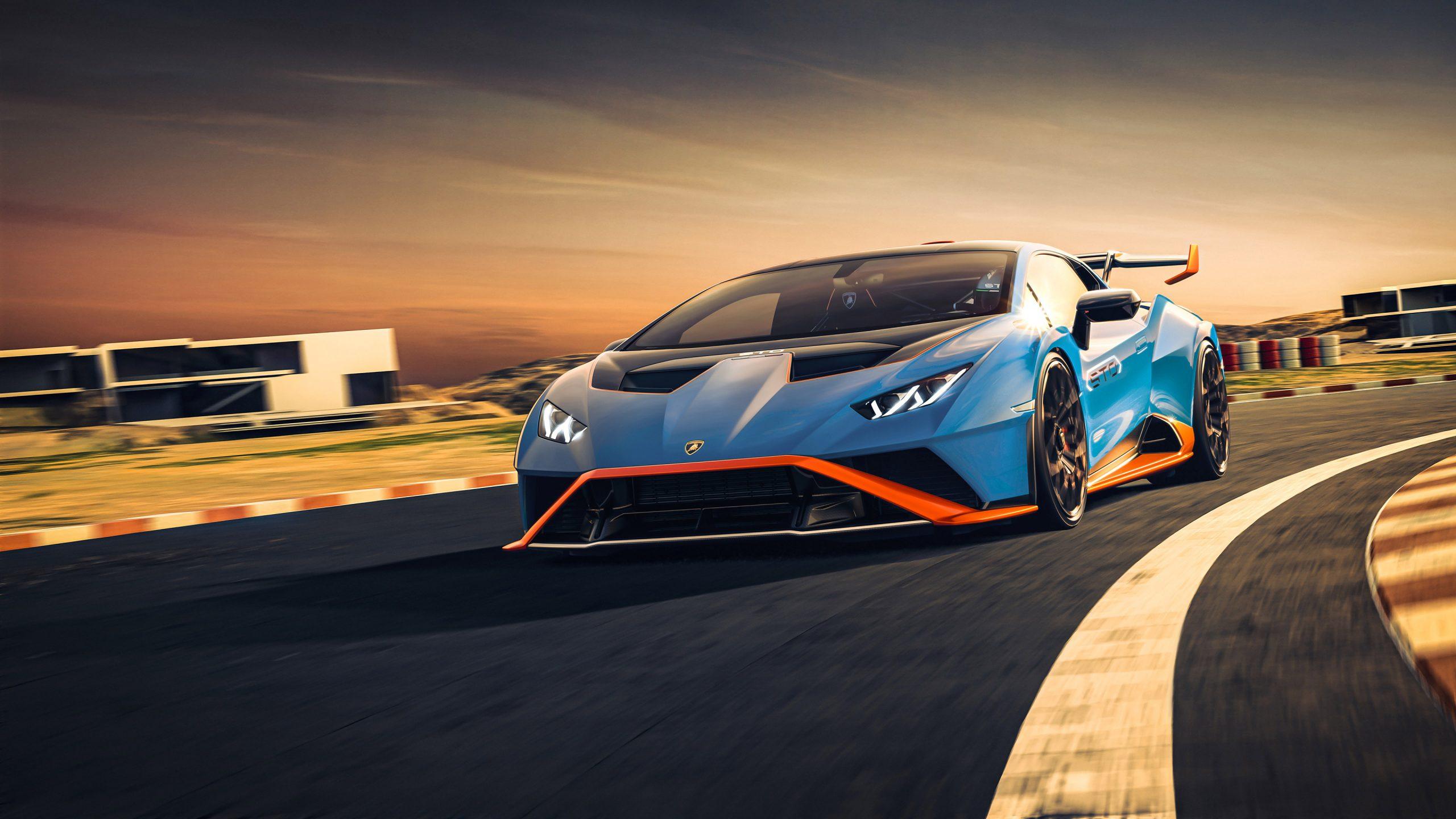 2560x1440 Lamborghini Huracan STO Wallpaper