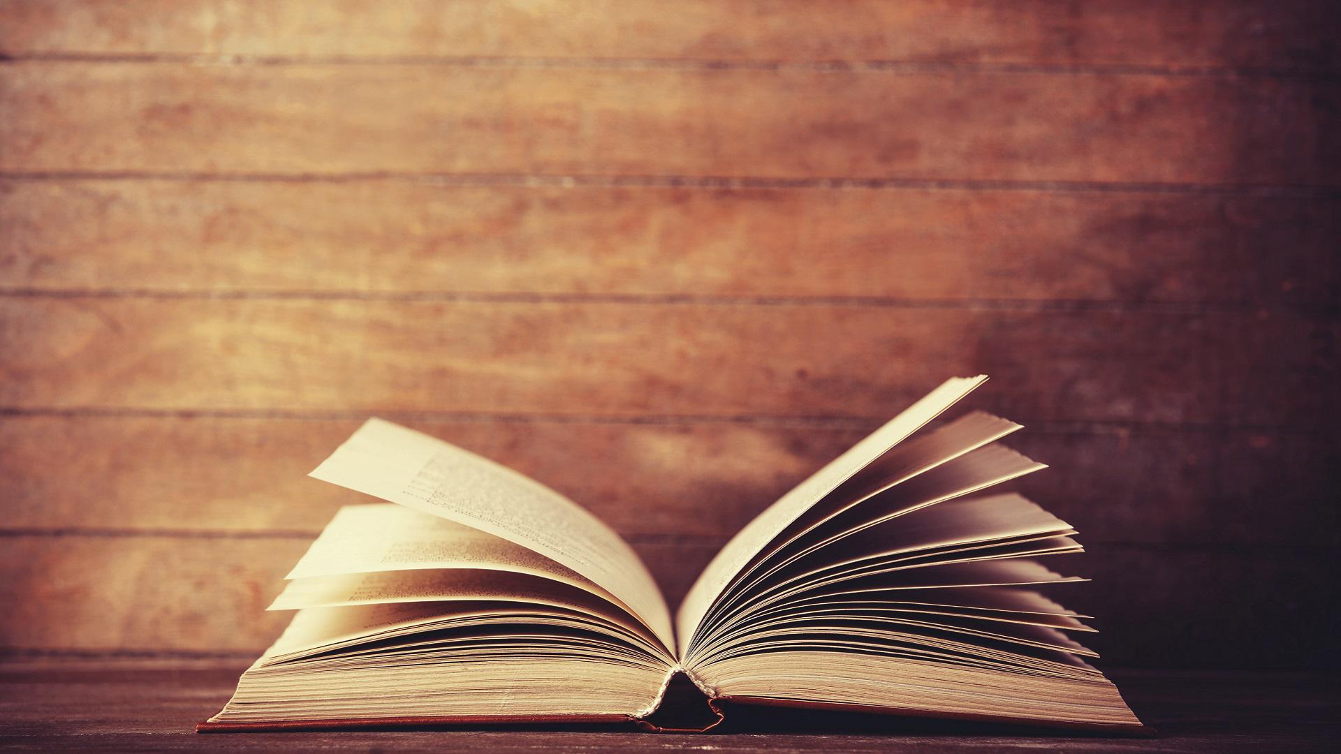 1920x1080 Open Book Wallpaper