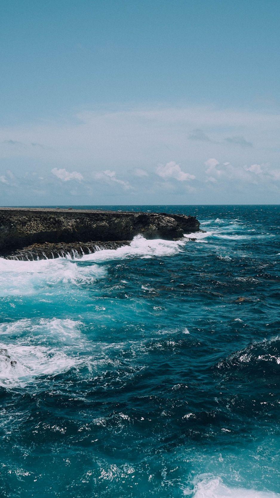 938x1668 Download wallpaper 938x1668 bonaire, caribbean netherlands, coast