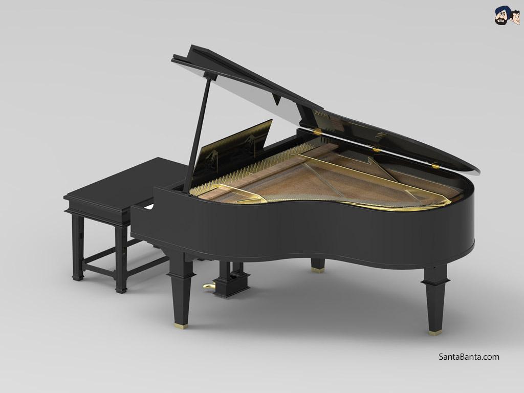 1024x768 Fortepiano- an early 19th century concert piano