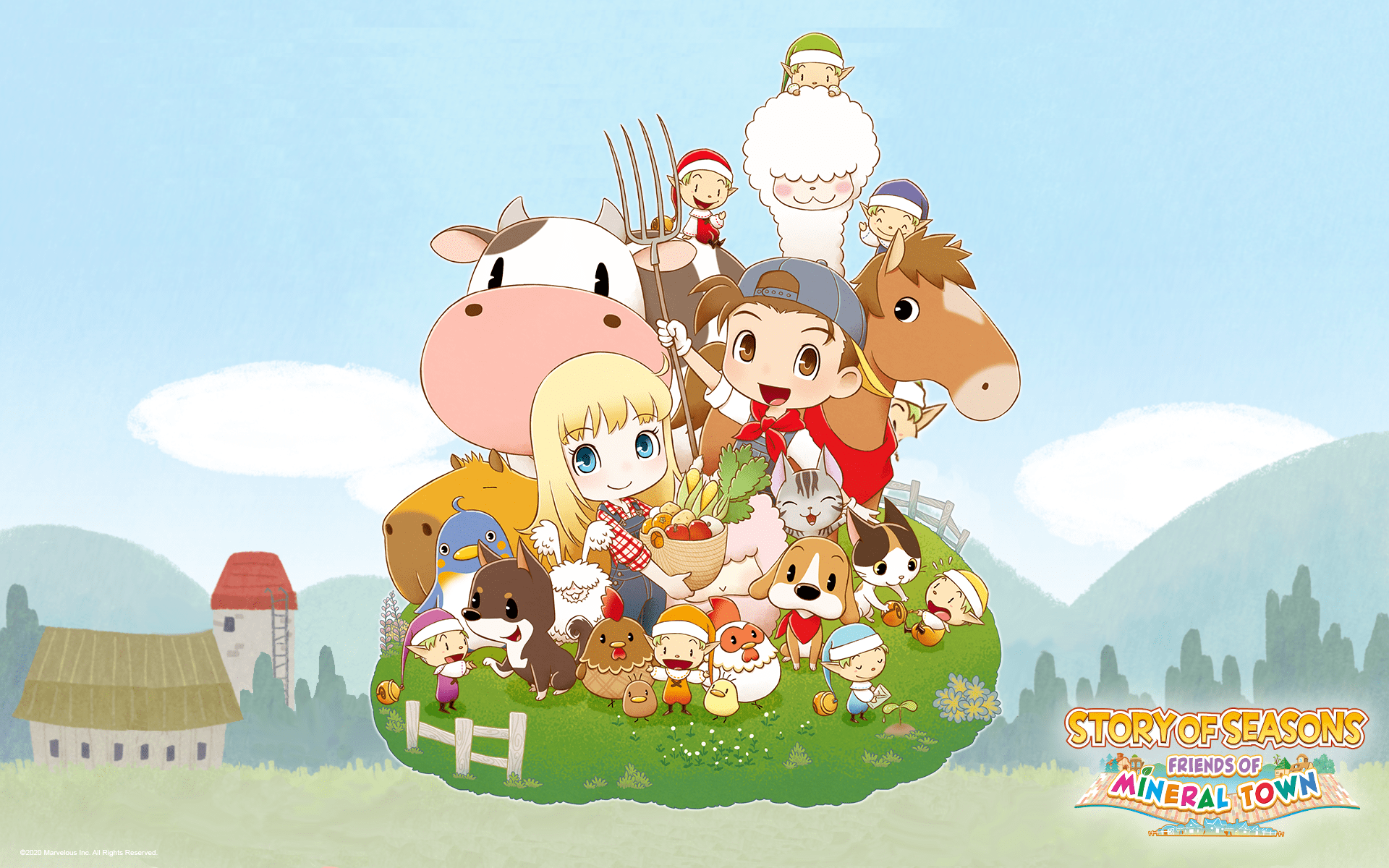 1920x1200 Story Of Seasons: Friends Of Mineral Town HD Wallpaper
