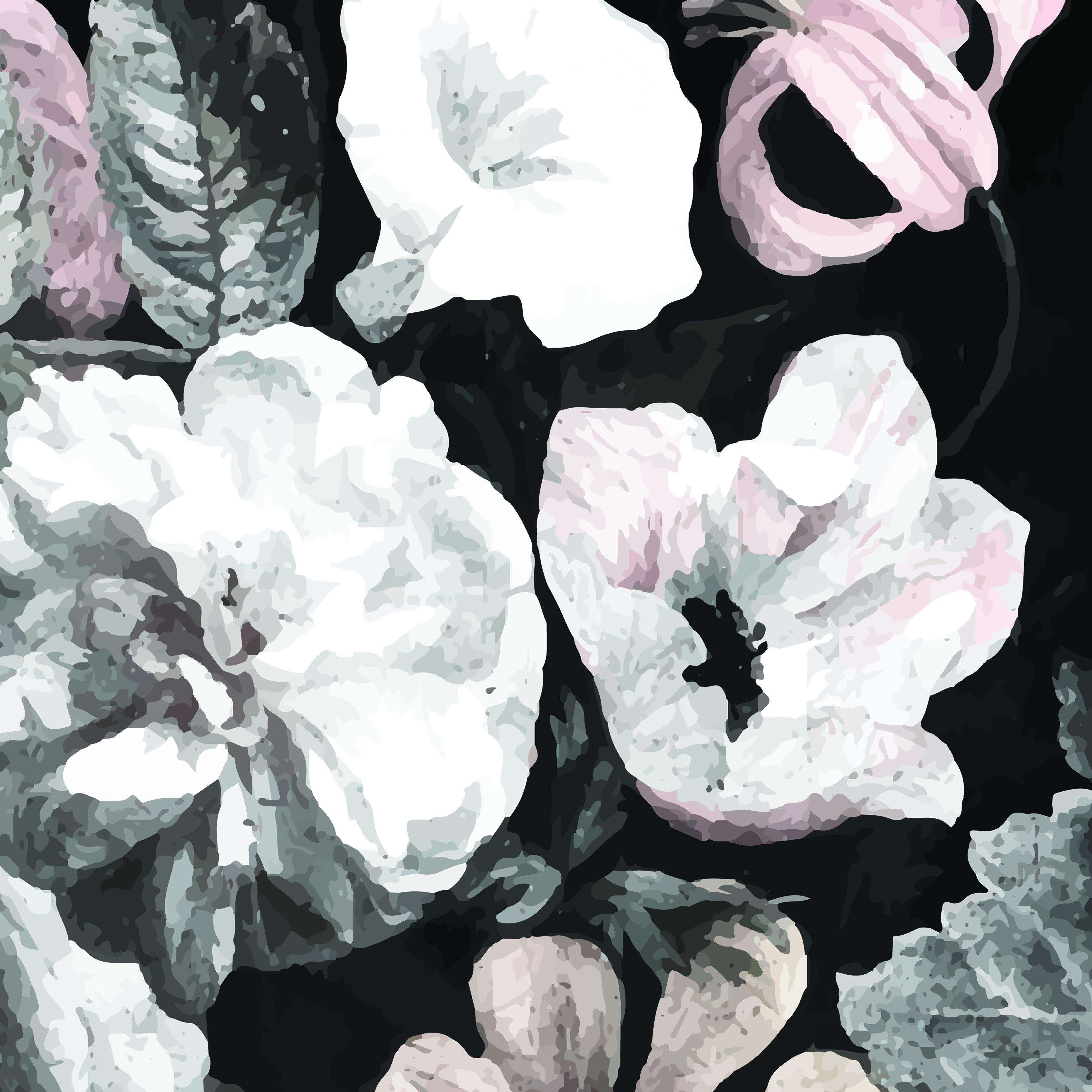 3600x3600 Still Life Floral Wallpaper, Flowers & Plum Blossom Wallpaper