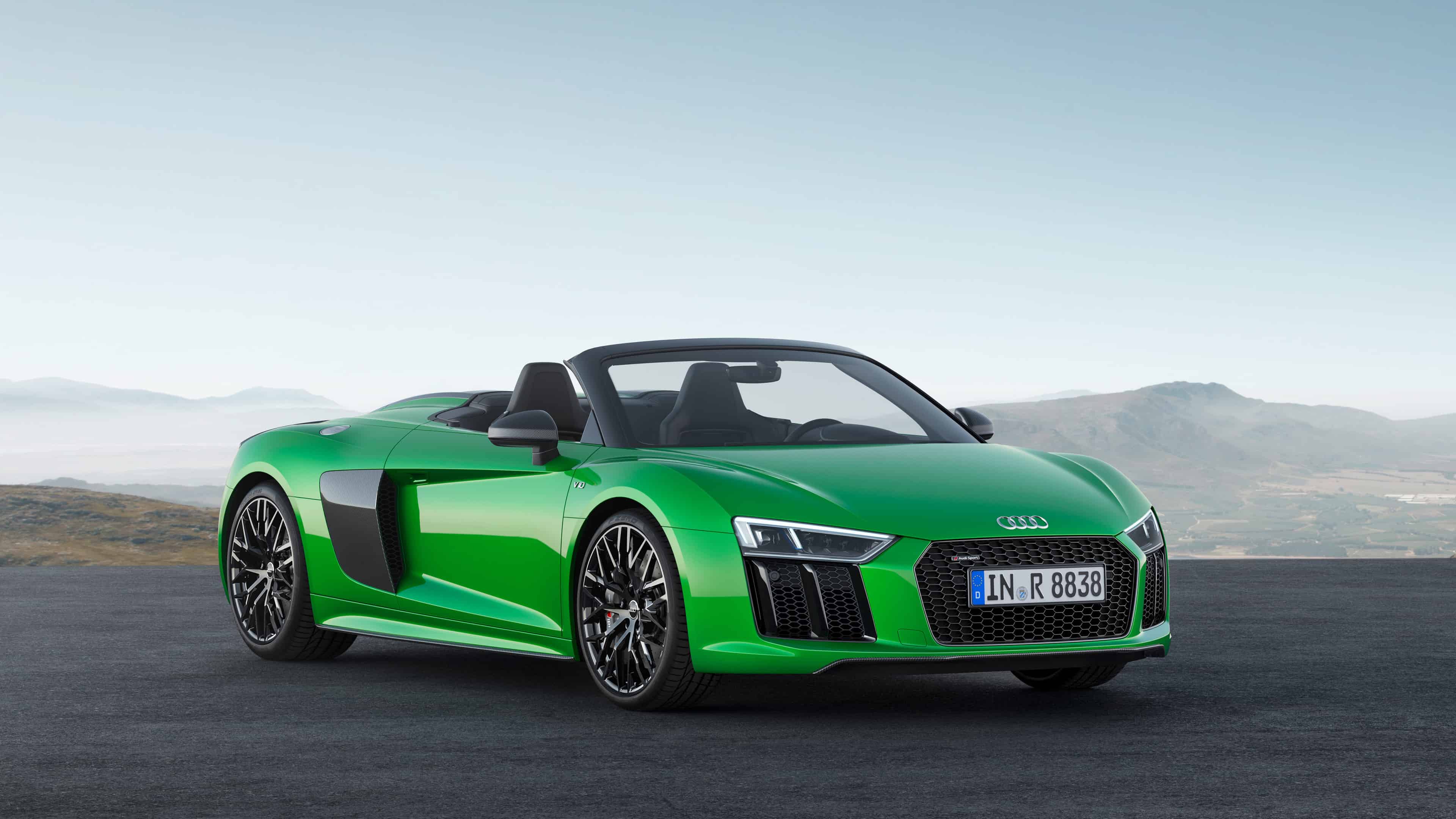 3840x2160 Audi R8 Spyder V10 Plus UHD 4K Wallpaper