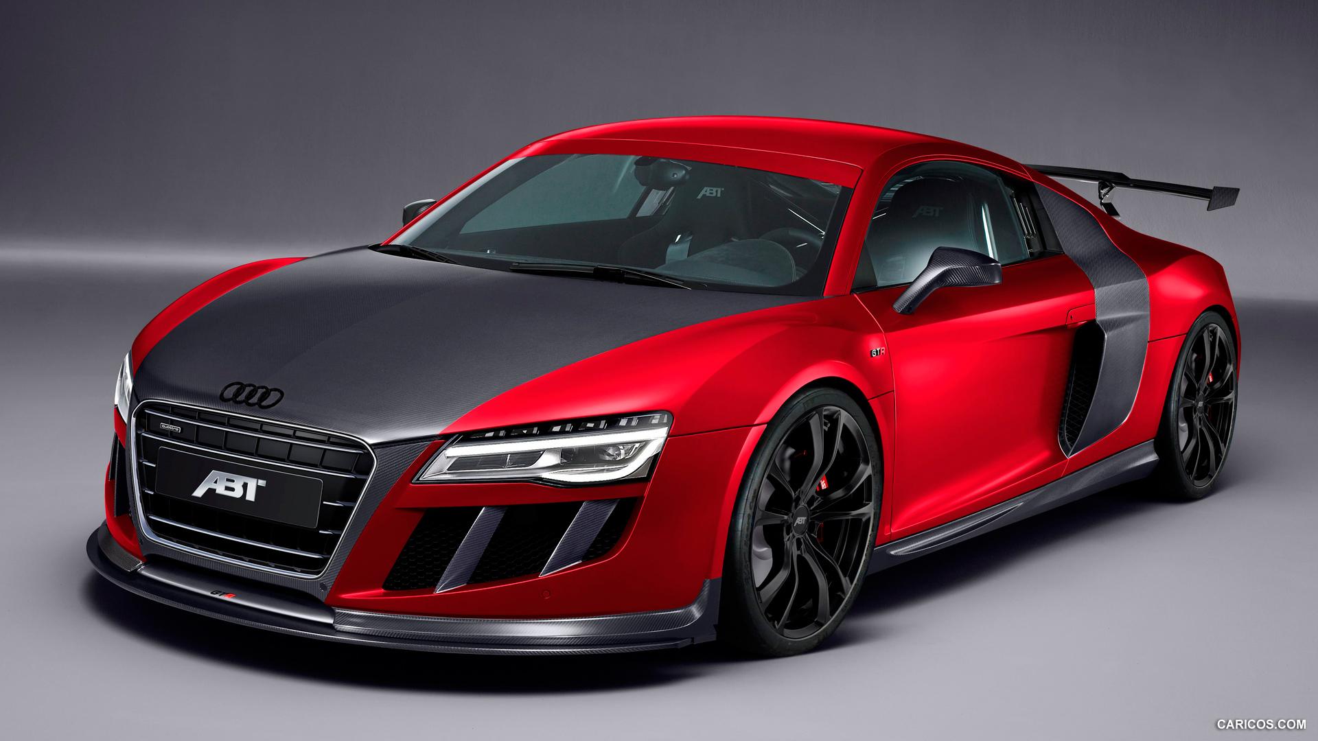 1920x1080 Audi R8 Black Red