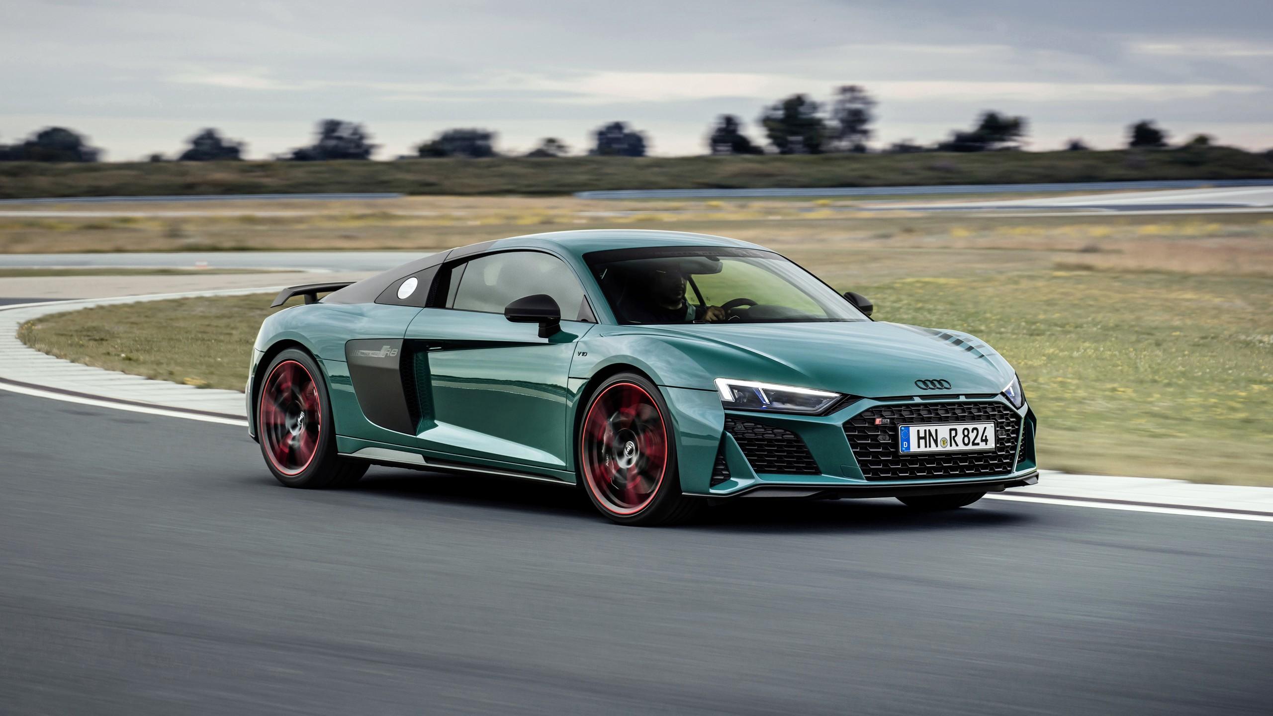 2560x1440 Audi R8 Green Hell 2021 4K Wallpaper. HD Car Wallpaper