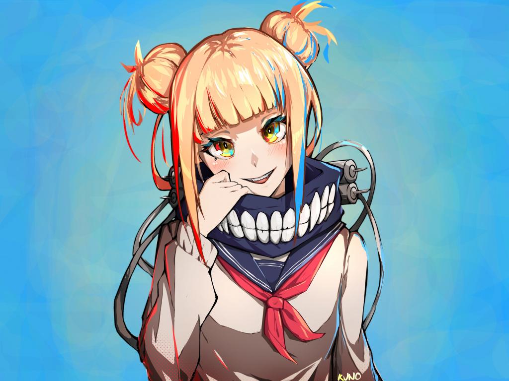 1024x768 Download Artwork, Himiko Toga, Boku no Hero Academia, anime girl wallpaper, 1024x Standard 4: Fullscreen