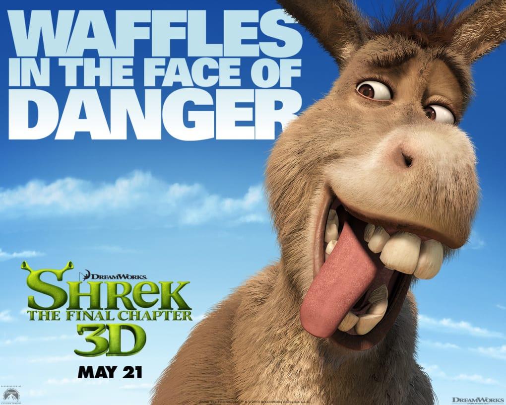 1020x816 Shrek 4 Wallpaper: Donkey for Mac
