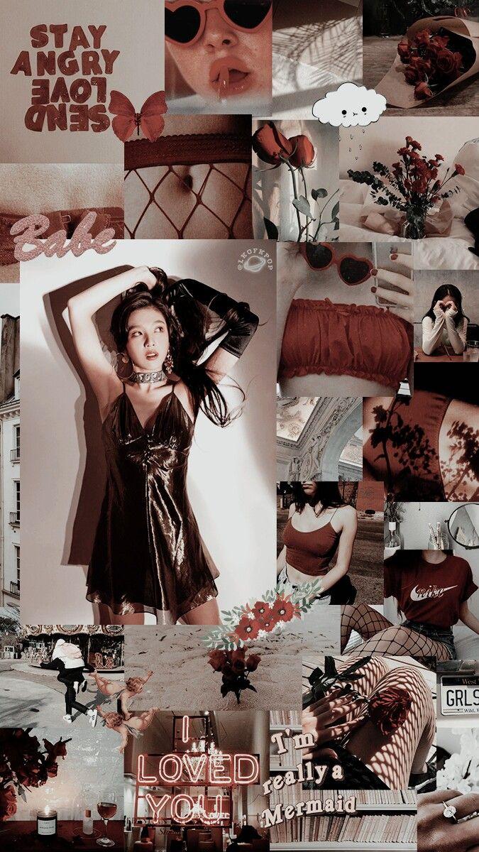 675x1200 Joy Red Velvet Aesthetic Wallpaper