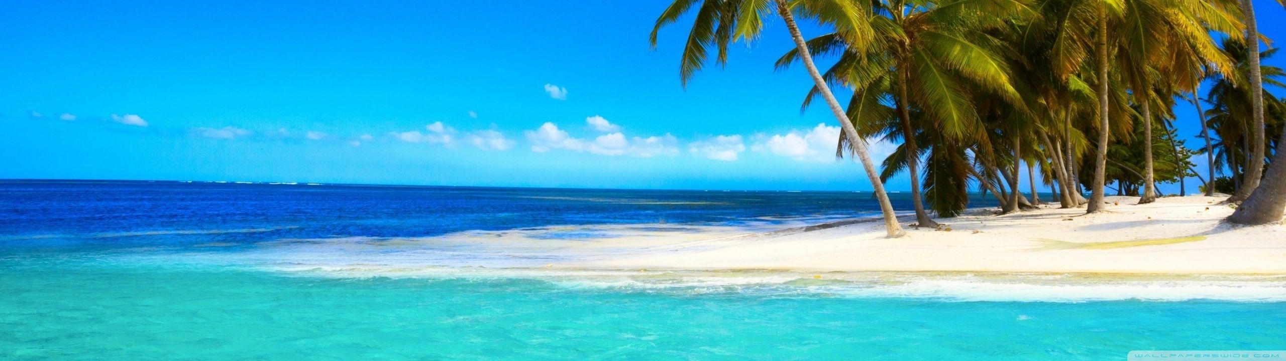 High Resolution Dual Monitor Beach Wallpapers - Top Free High