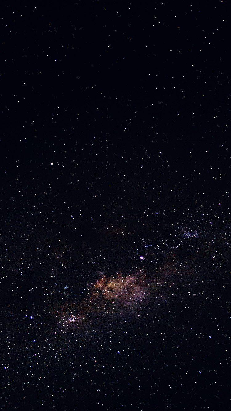 750x1334 SPACE NIGHT SKY STAR DARK WALLPAPER HD IPHONE. Wallpaper