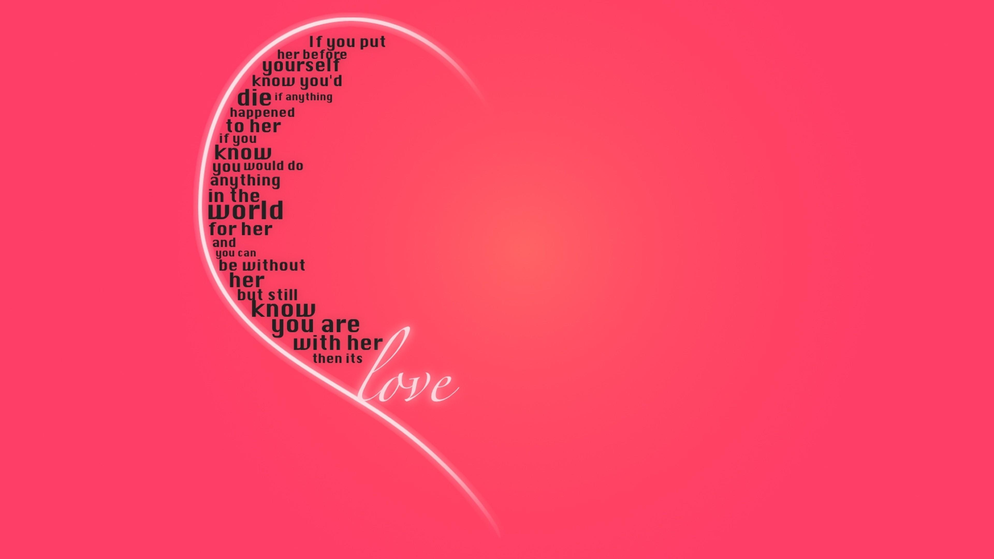 3840x2160 Love Wallpaper HD 4k Free Download