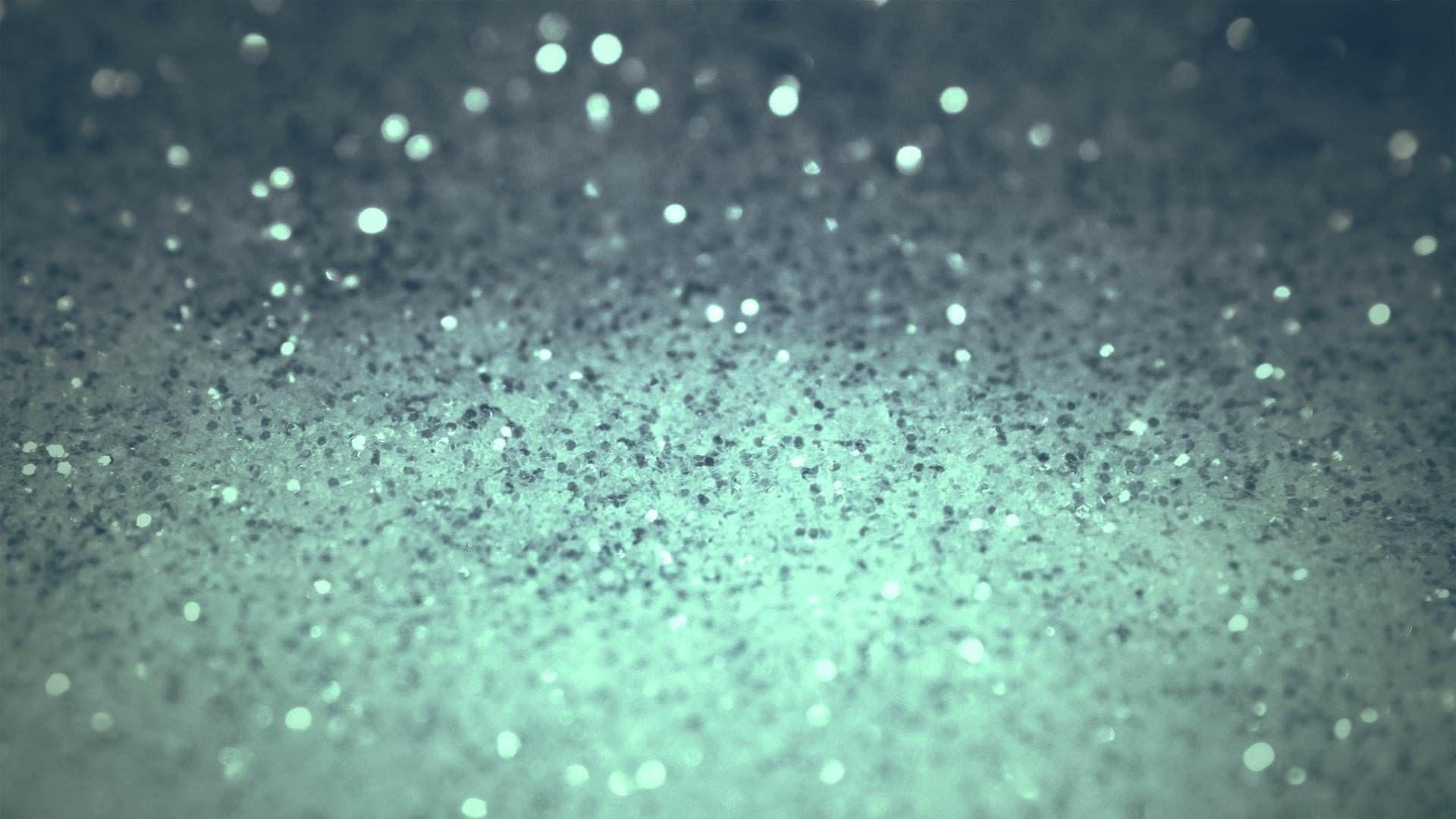 1920x1080 Teal Glitter Desktop Wallpaper