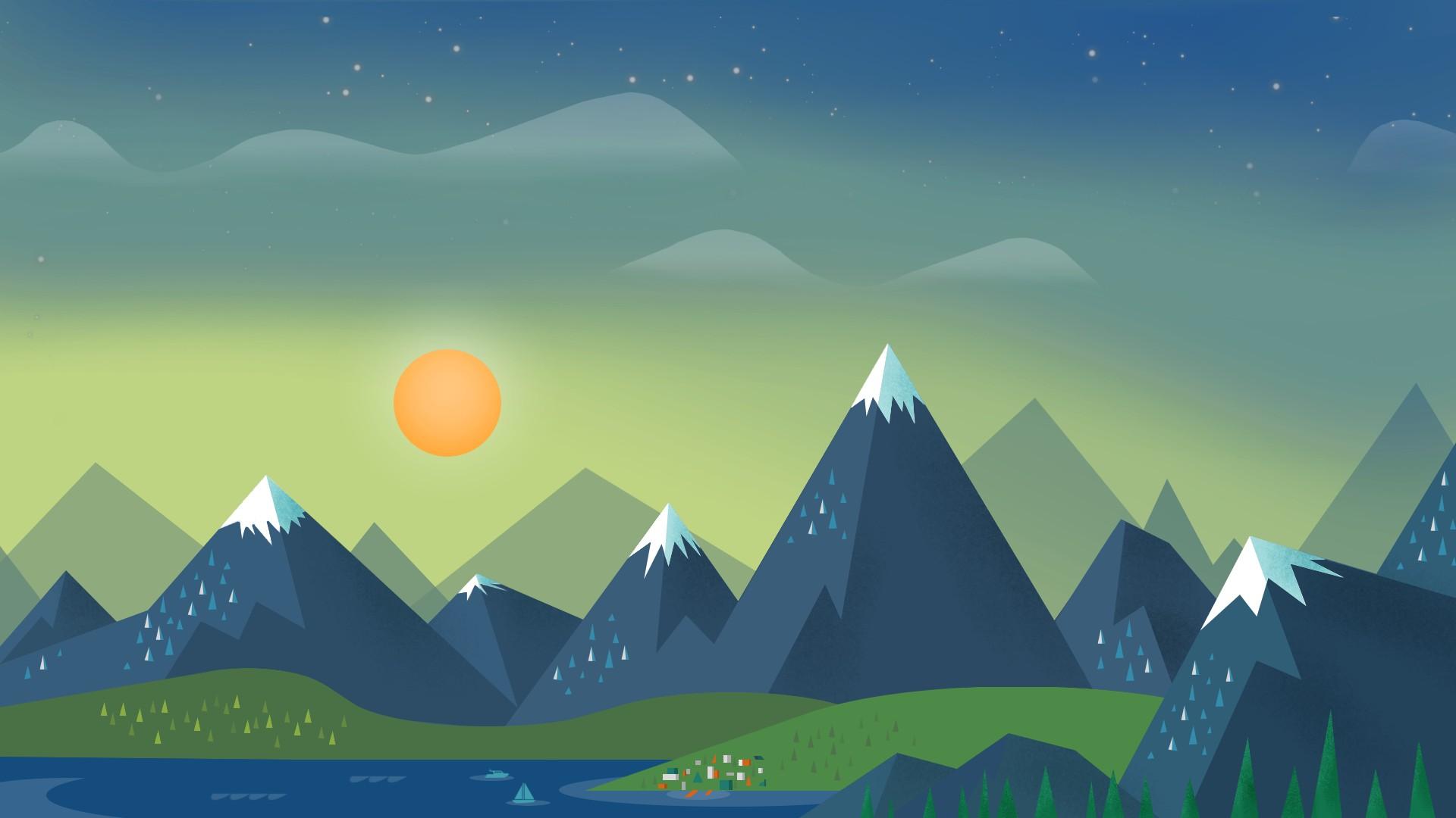 1920x1080 Dark Teal Desktop Background HD Cute Wallpaper