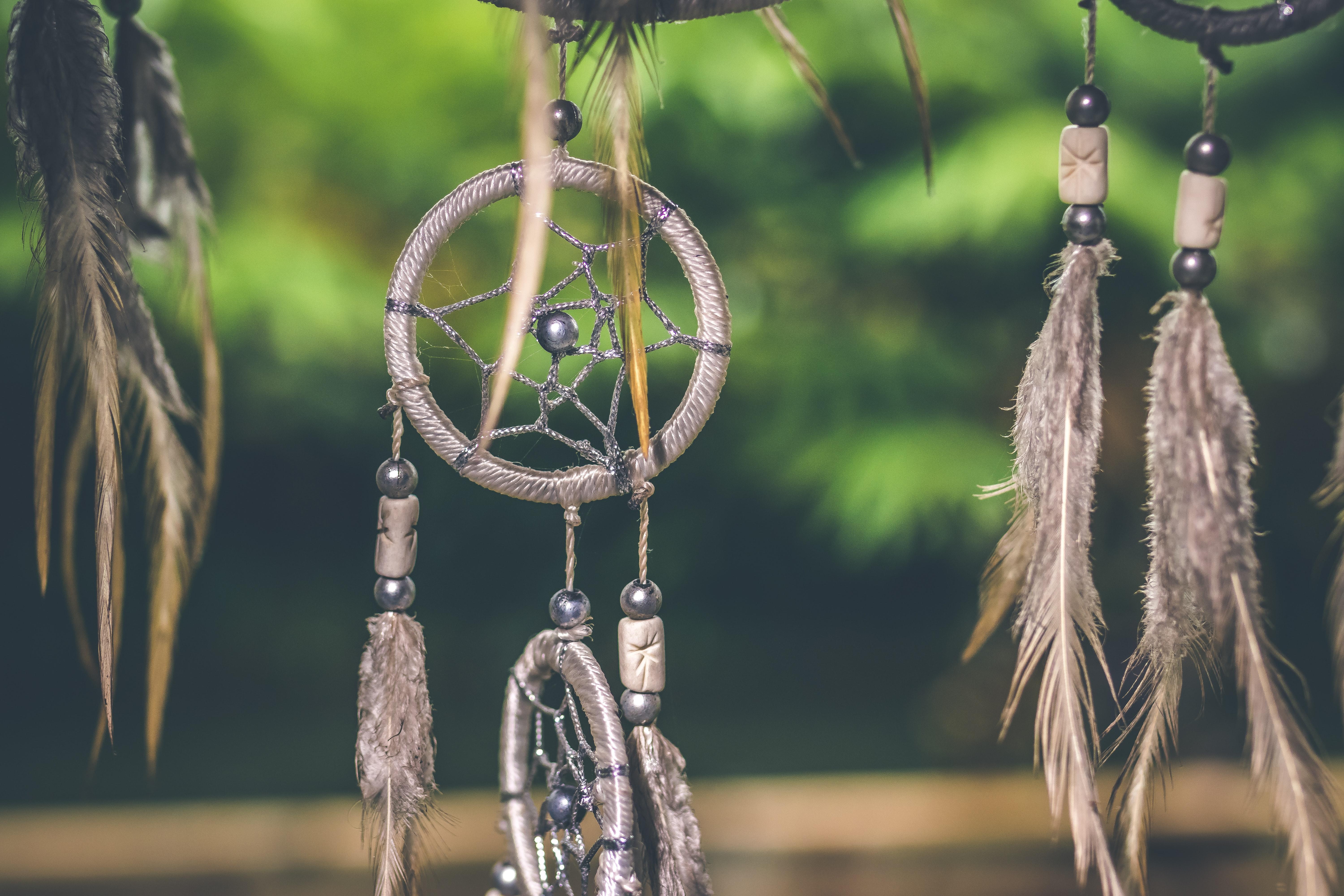 6000x4000 Selective Focus Photo of Gray and Black Dream Catcher · Free