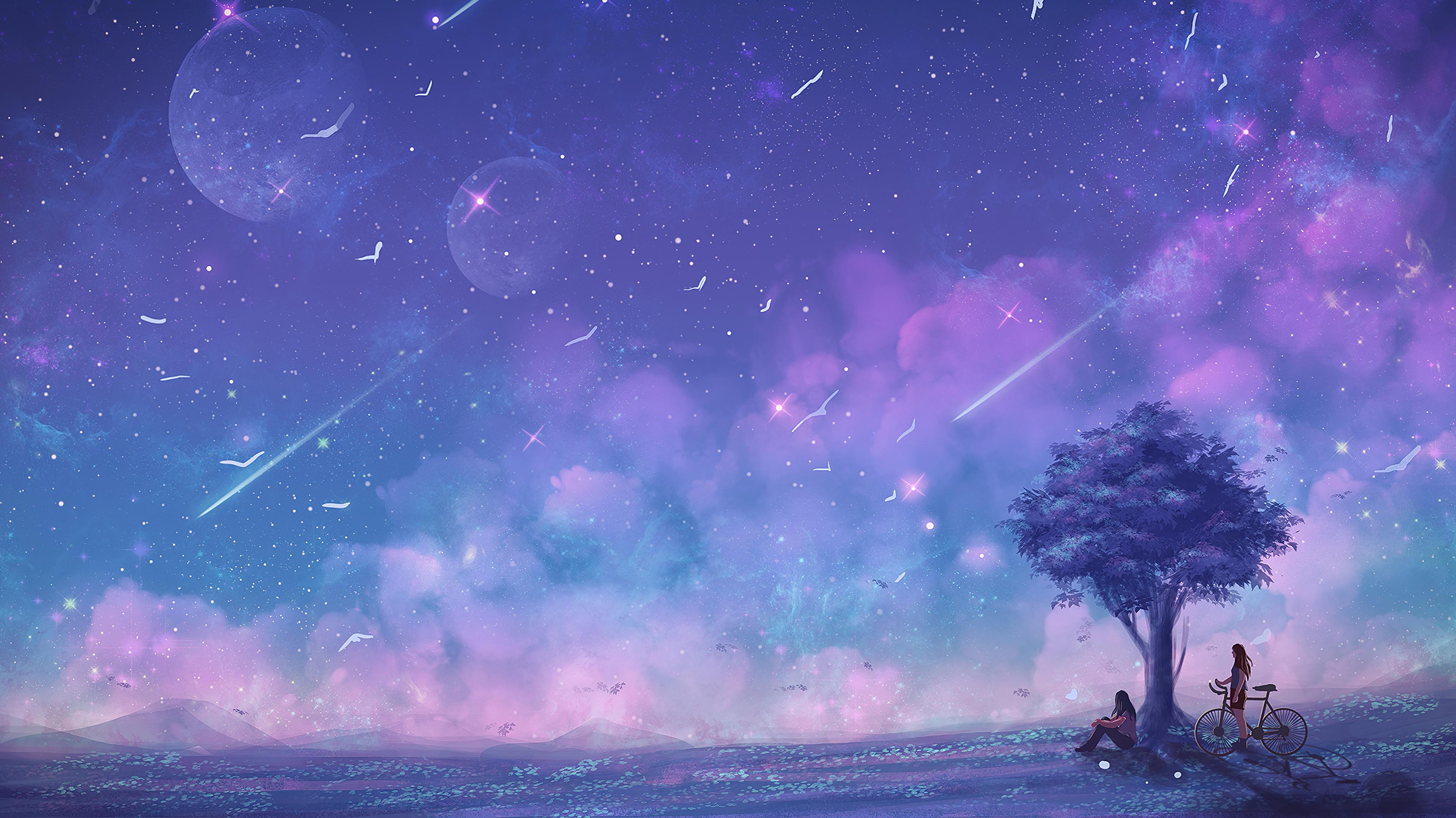 3840x2160 Lavender World 4k, HD Artist, 4k Wallpaper, Image, Background, Photo and Picture