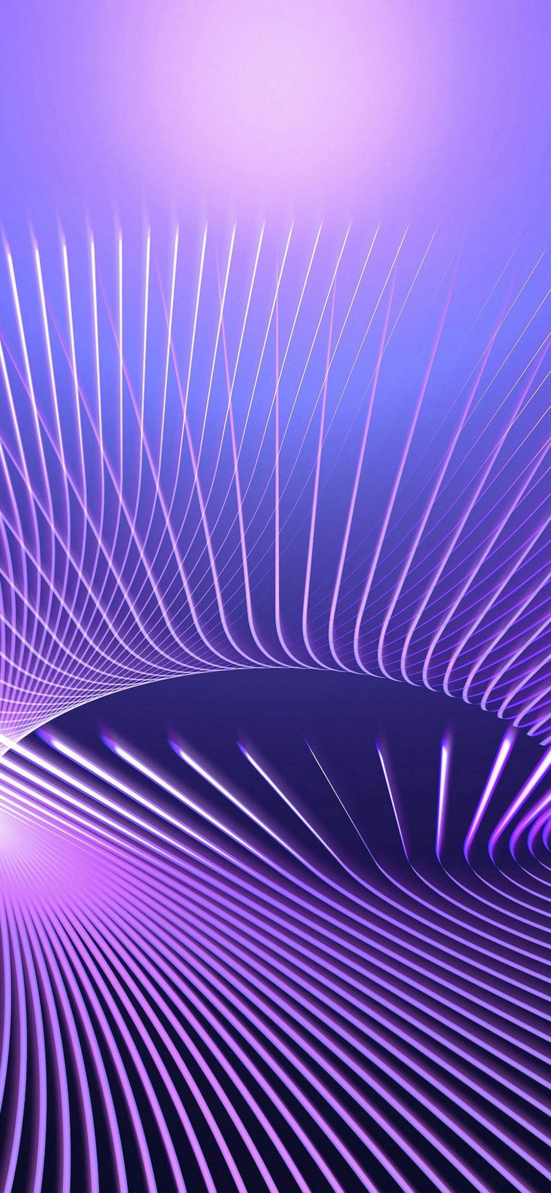 1125x2436 Lavender Art Blue Purple Pattern Wallpaper