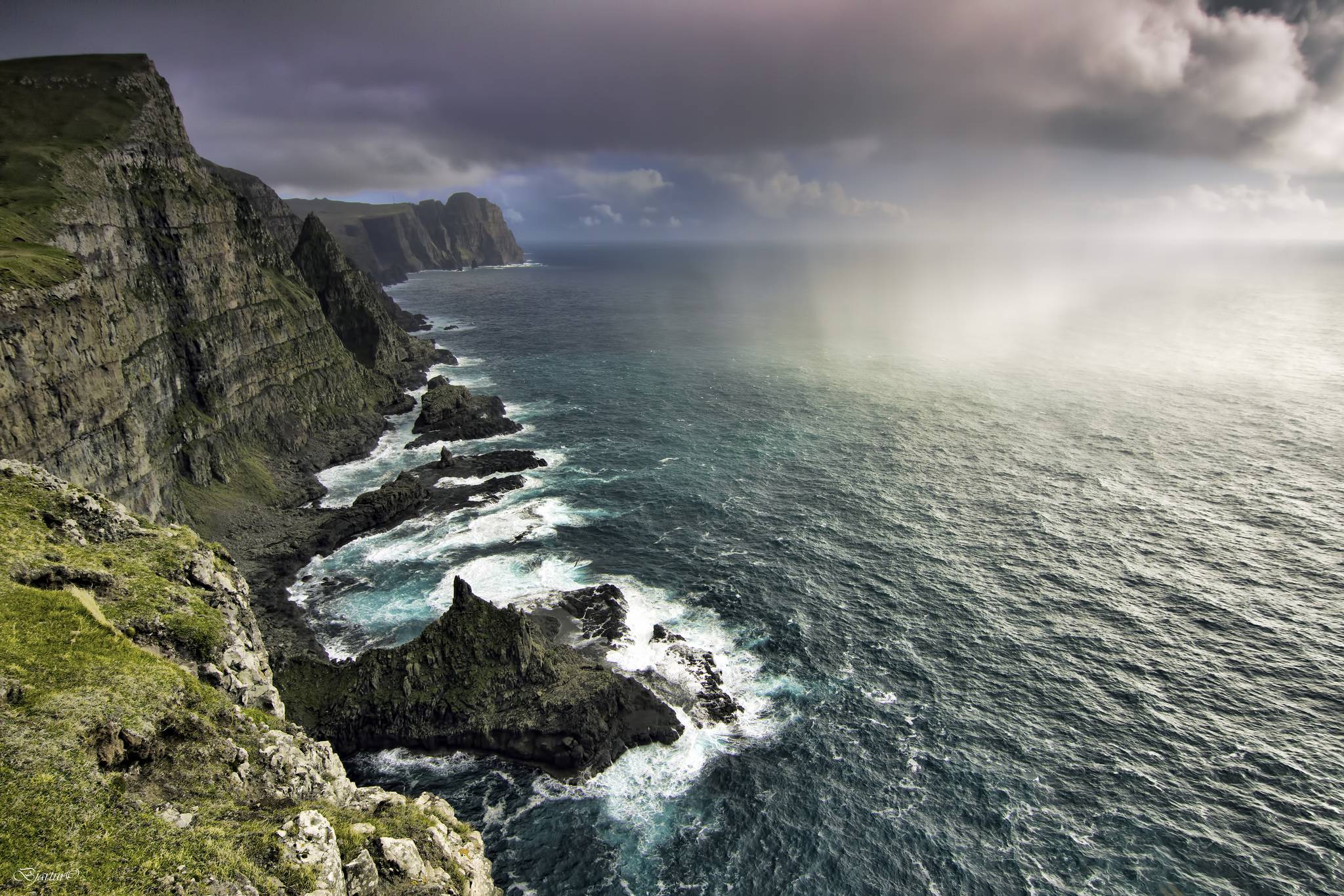 2048x1365 faroe islands, ocean, rocks Wallpaper, HD Nature 4K Wallpaper, Image, Photo and Background