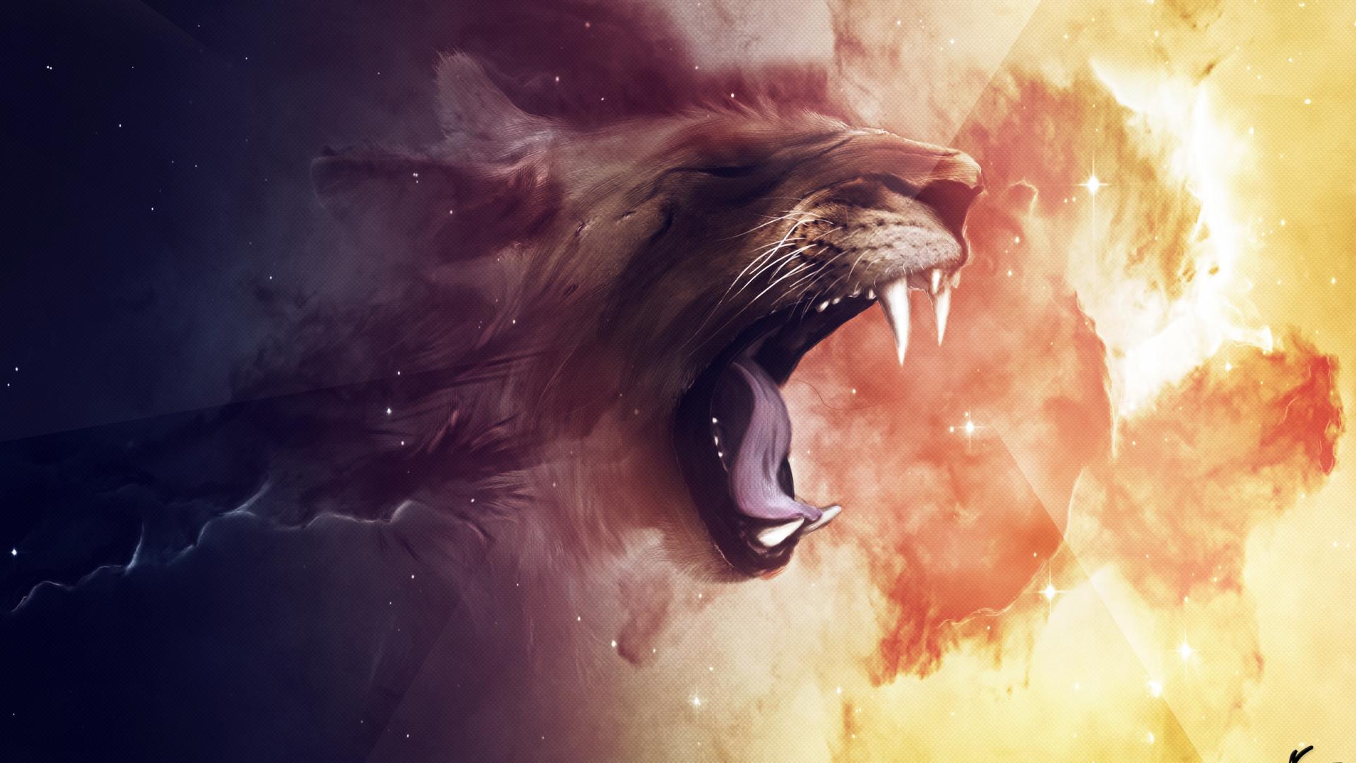 1920x1080 Free download Lion Wallpaper Space Lion HD Wallpaper Space Lion Desktop [2560x1600] for your Desktop, Mobile & Tablet. Explore Free Lion Wallpaper for Computer. Wallpaper for Desktop Lions, Free