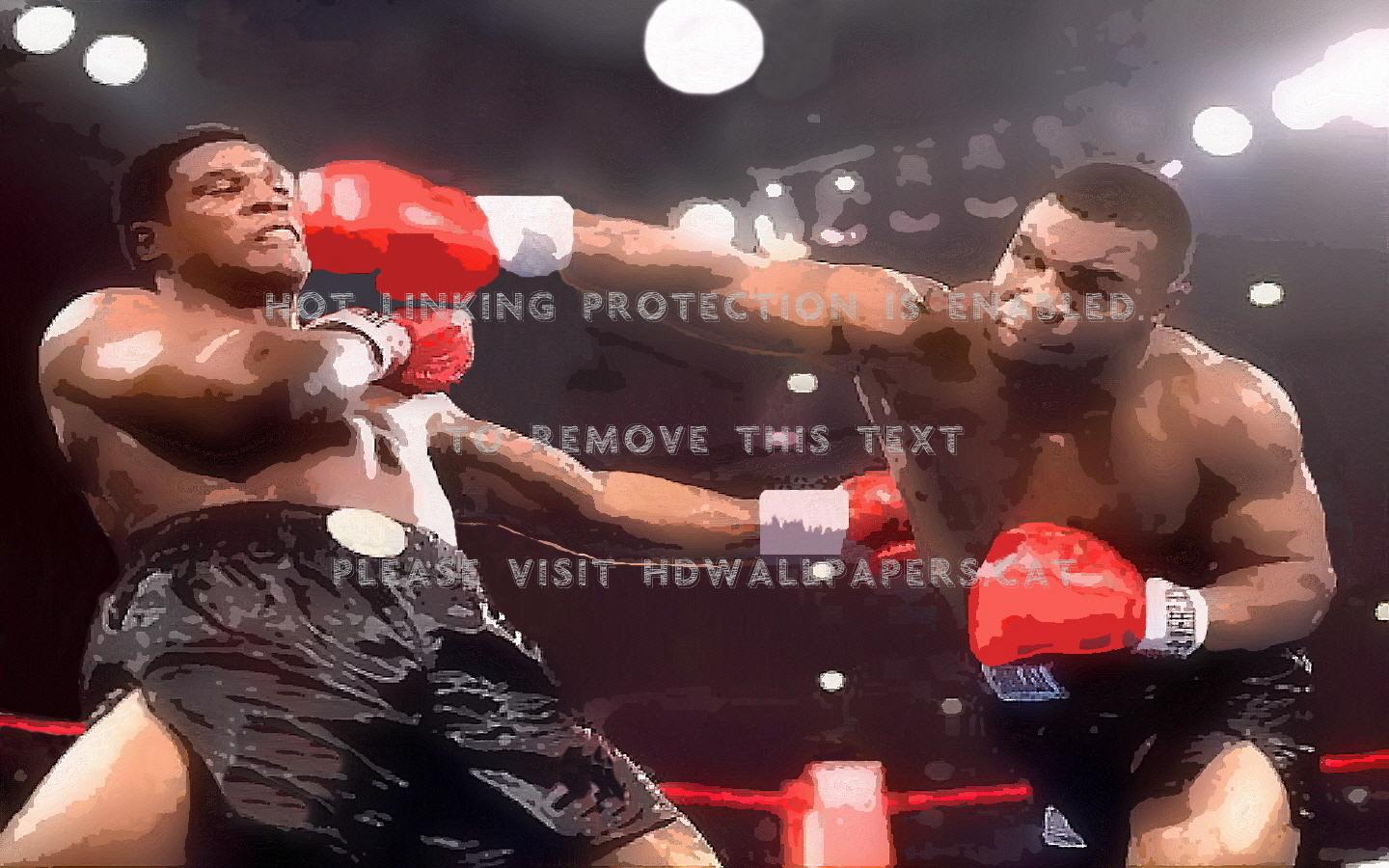 1440x900 mike tyson trevor berbick sports champion