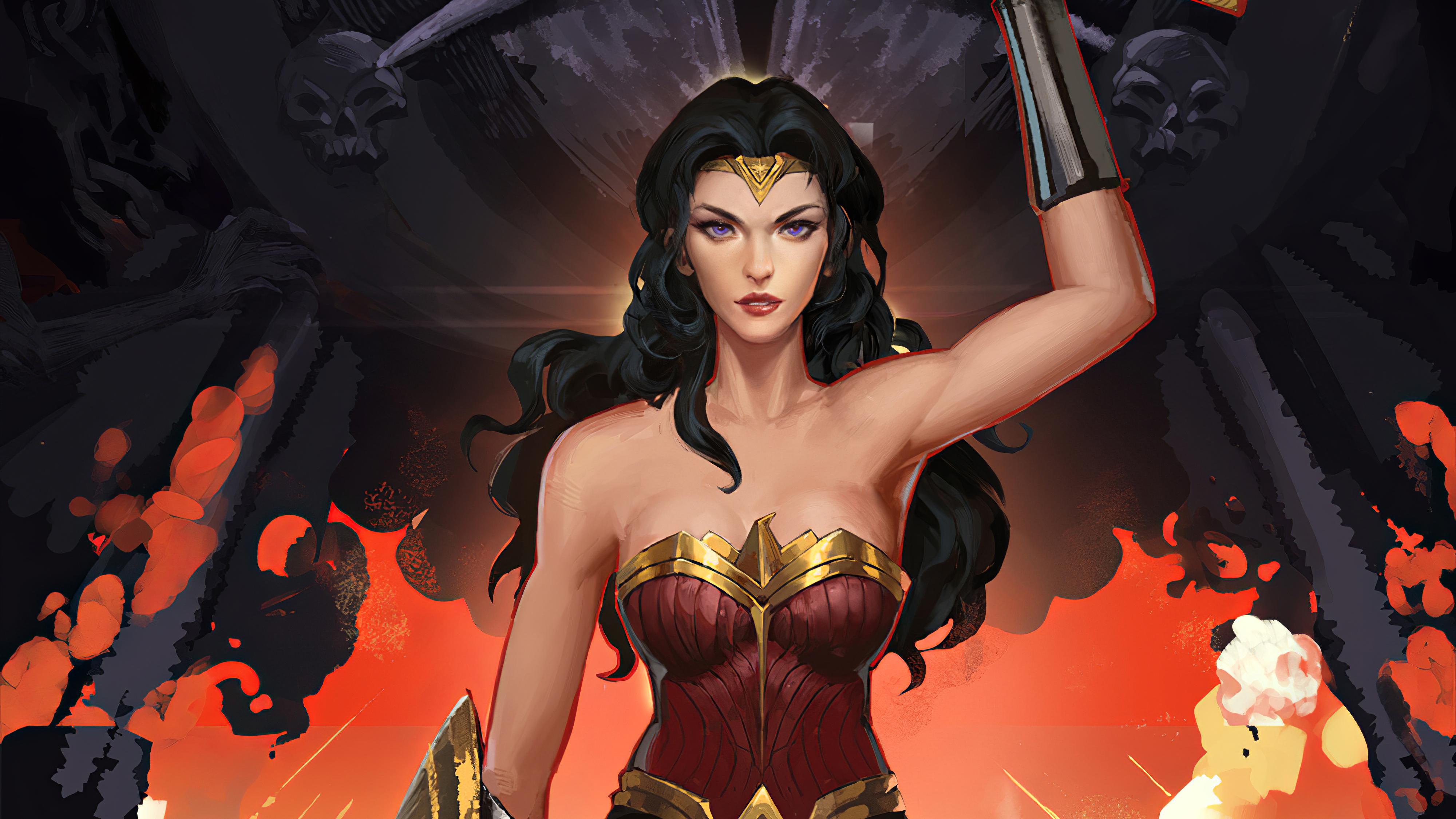 4000x2250 Wonder Woman Fanrat, HD Superheroes, 4k Wallpaper, Image, Background, Photo and Picture