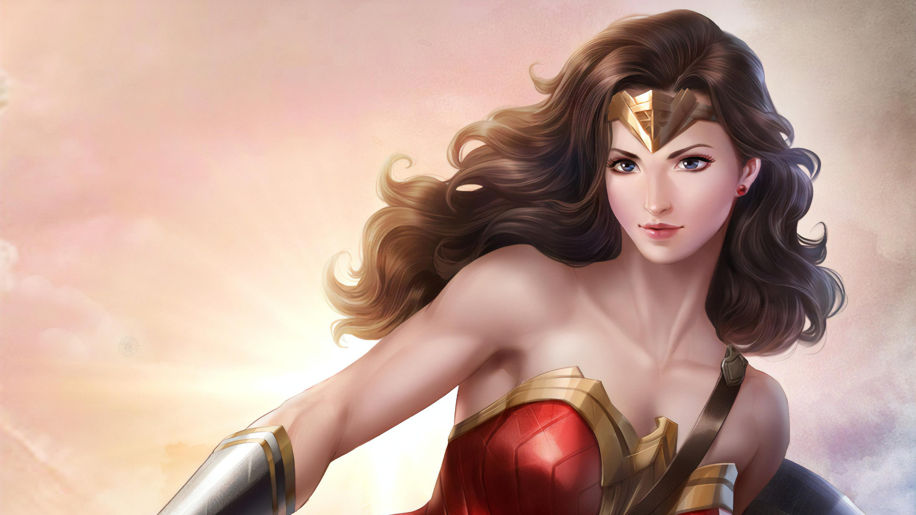 3840x2160 Wallpaper 4k Wonder Woman Fan Art Wallpaper