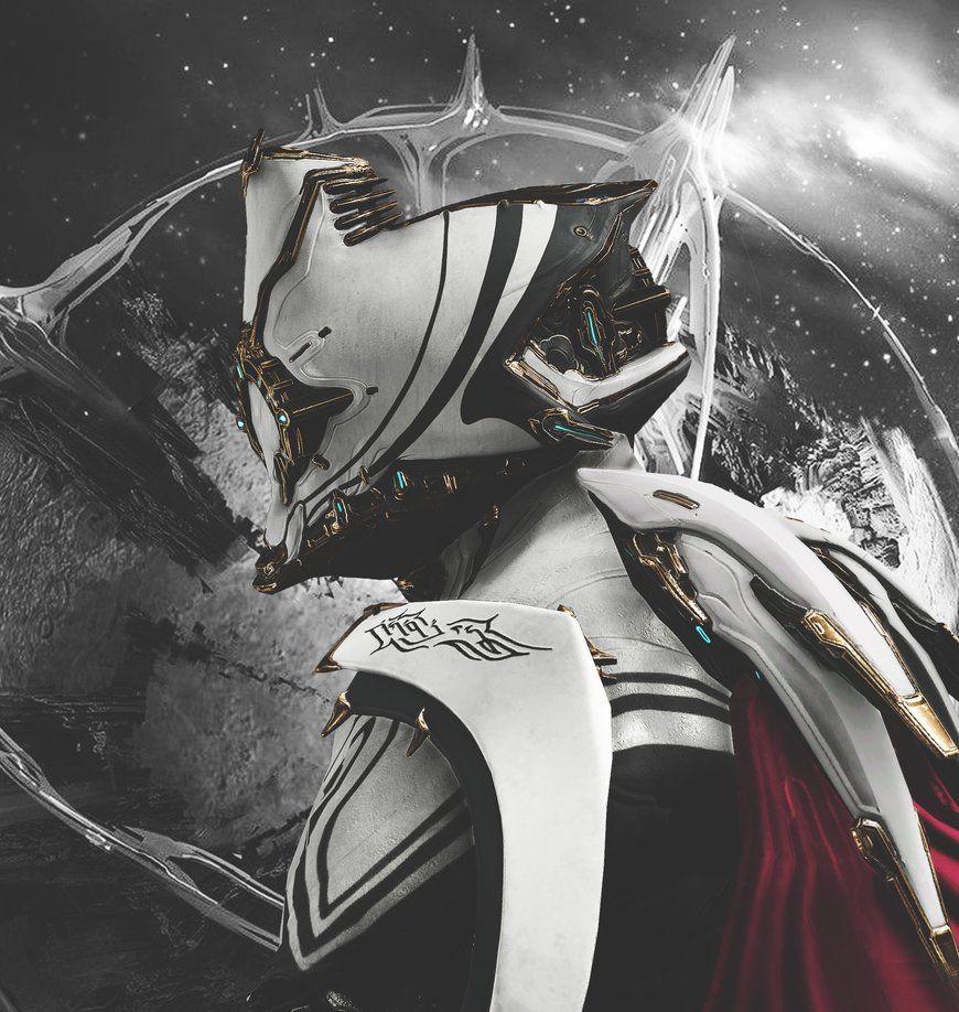 870x918 Excalibur Prime by TheSpaceKnight. Warframe art, Concept art characters, Cyberpunk art