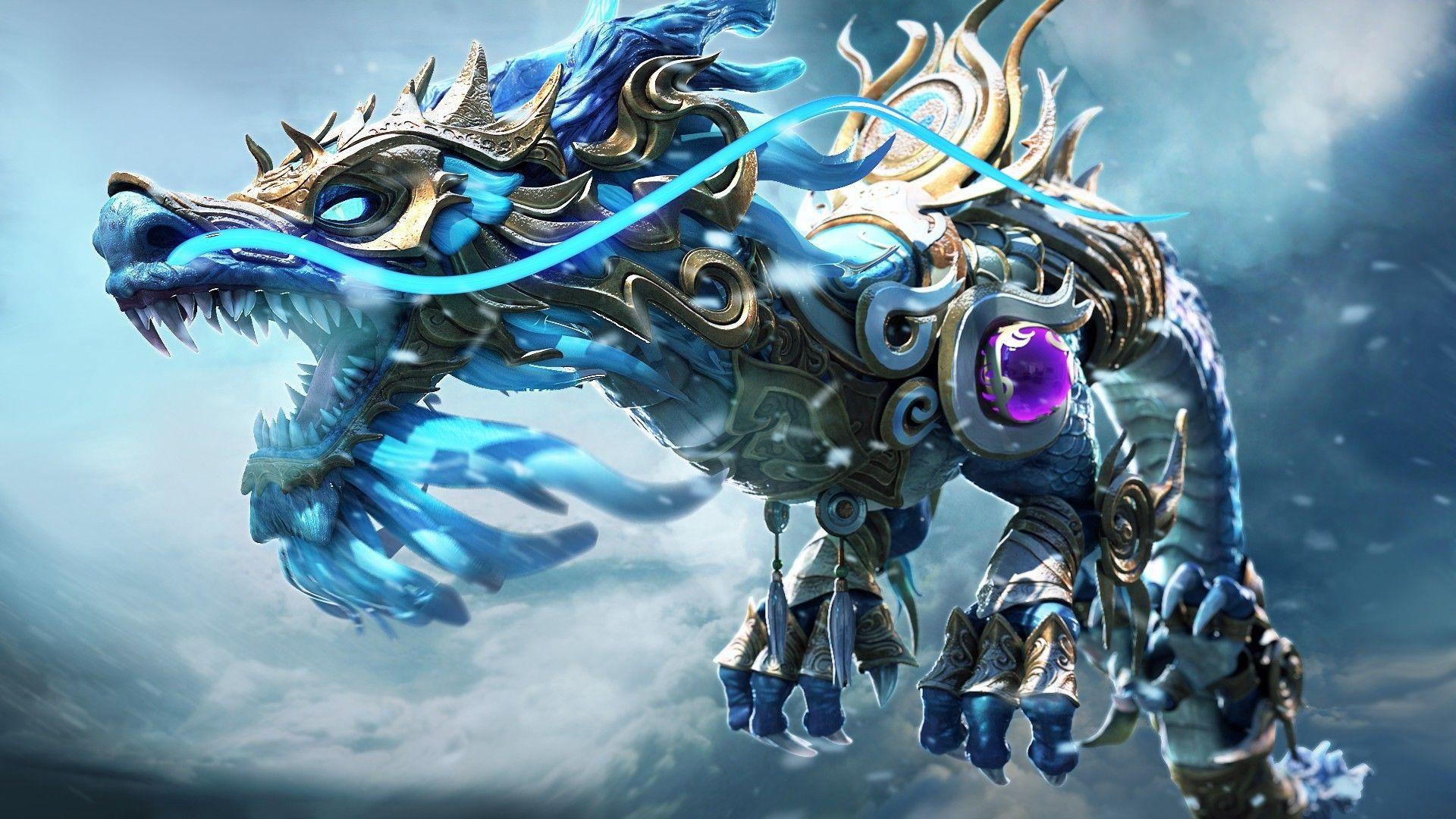 1920x1080 Dragon World HD Wallpaper