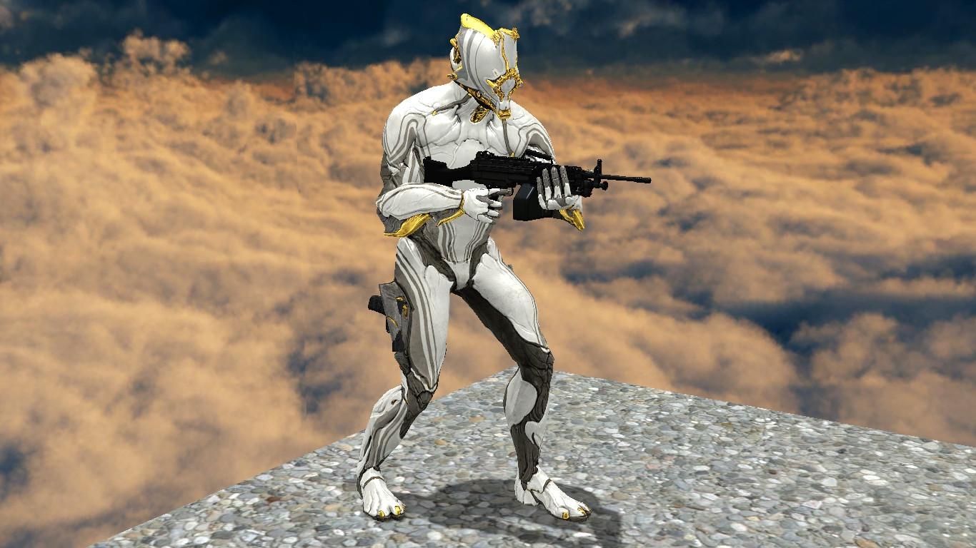 1366x768 Warframe's Excalibur Prime [Counter Strike: Source] [Mods]