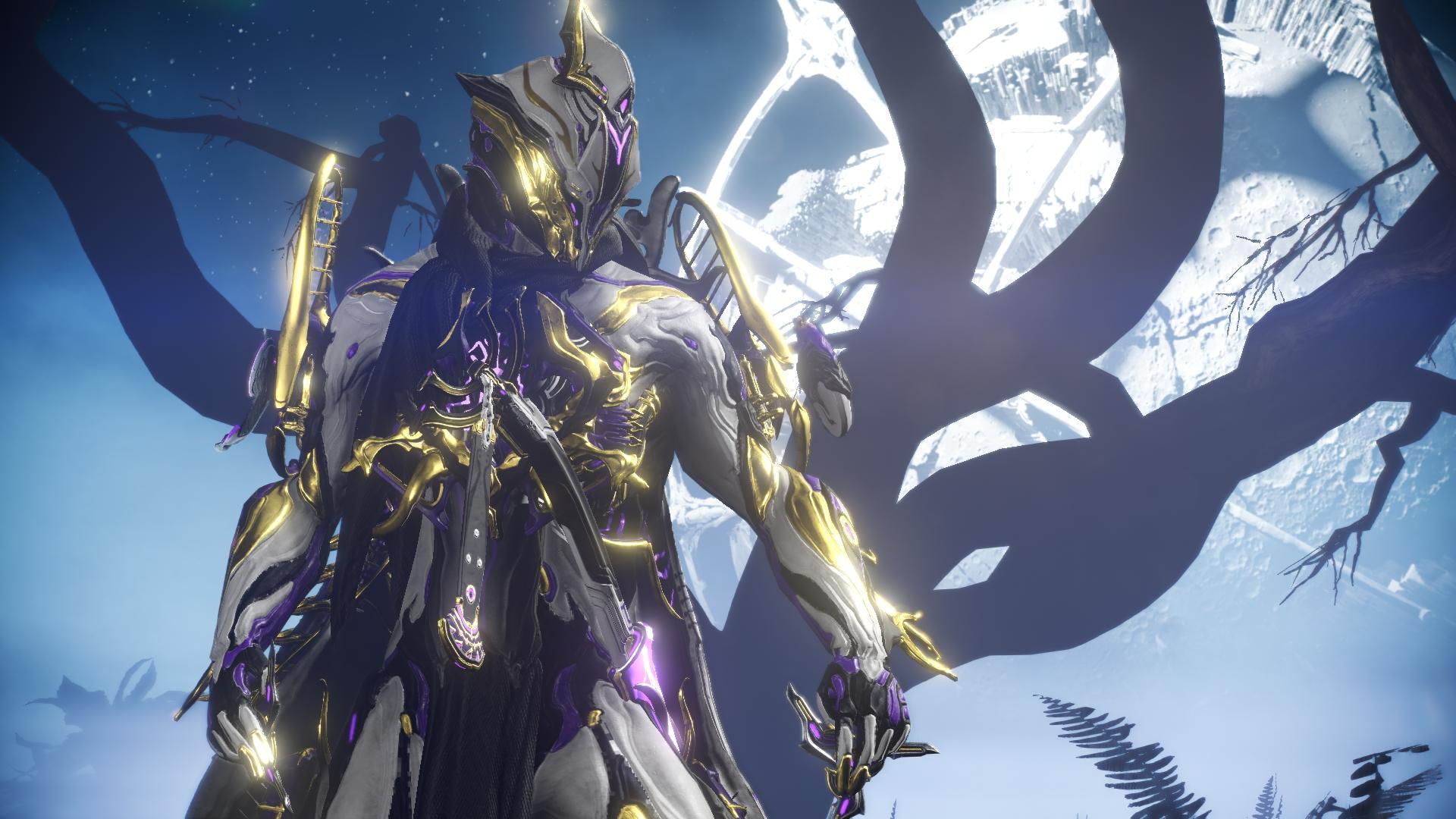 1920x1080 Excalibur Umbra In Gold <3: Warframe