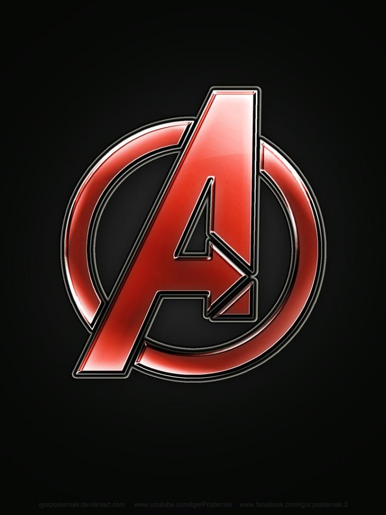 768x1024 Avengers iPad wallpaper