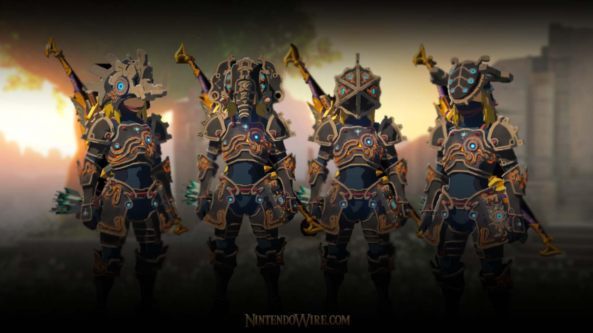 1920x1080 Zelda: Breath of the Wild. Champions amiibo Costume Showcase