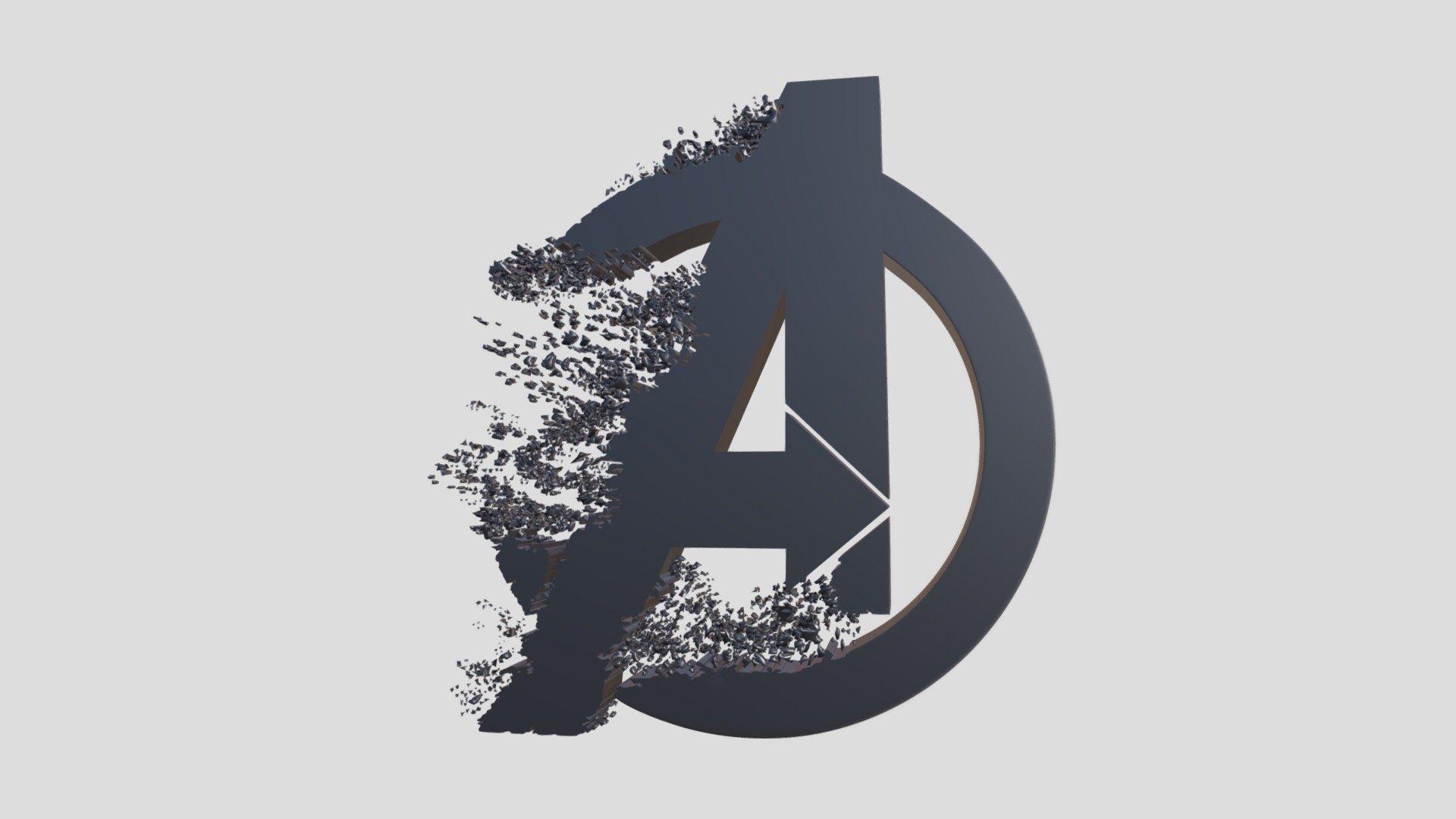 1920x1080 Avengers Logo Free 3D model by eonie316 [b941a3a]