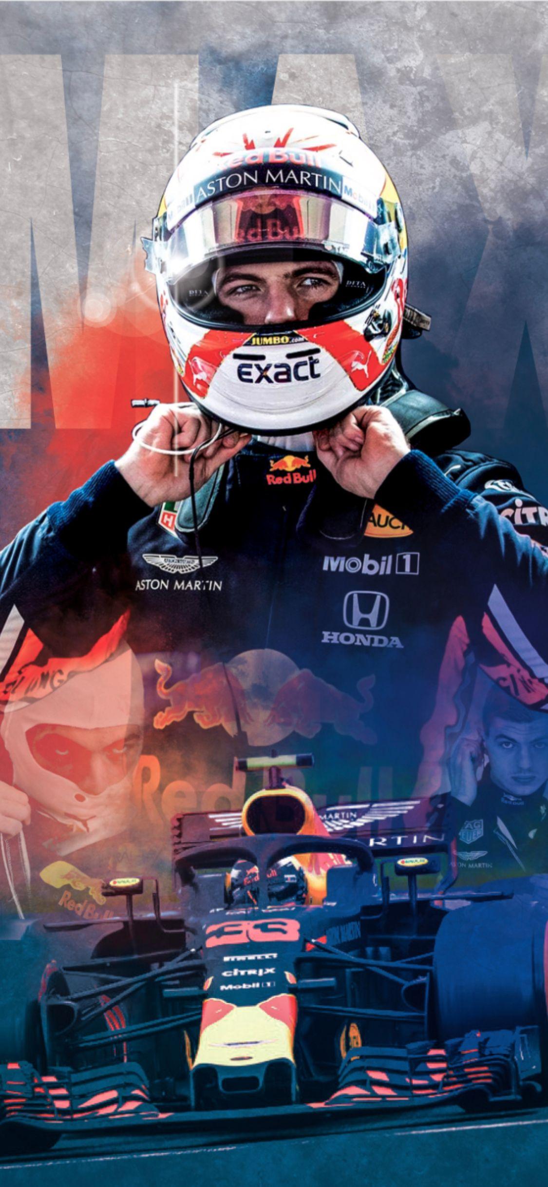 1125x2436 Max Verstappen Red Bull. Max verstappen, Red bull racing, Red bull f1