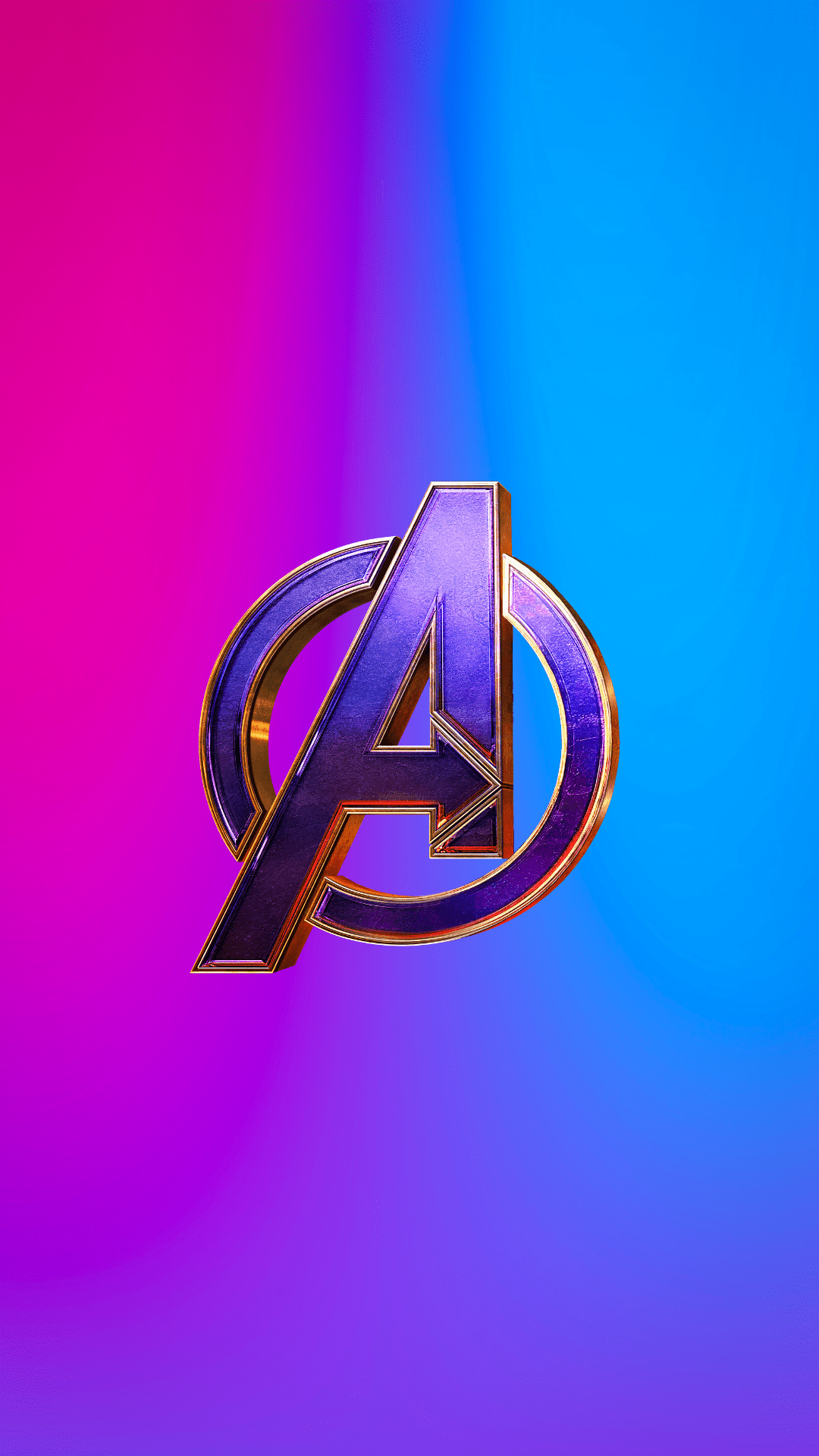 1080x1920 Avengers logo wallpaper