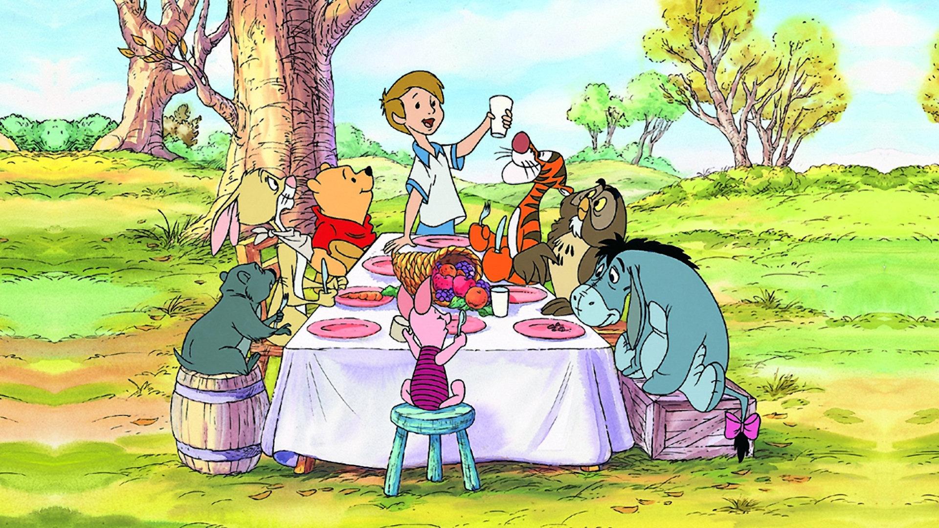 1920x1080 thanksgiving wallpaper for android, cartoon, illustration, animated cartoon, sharing, art