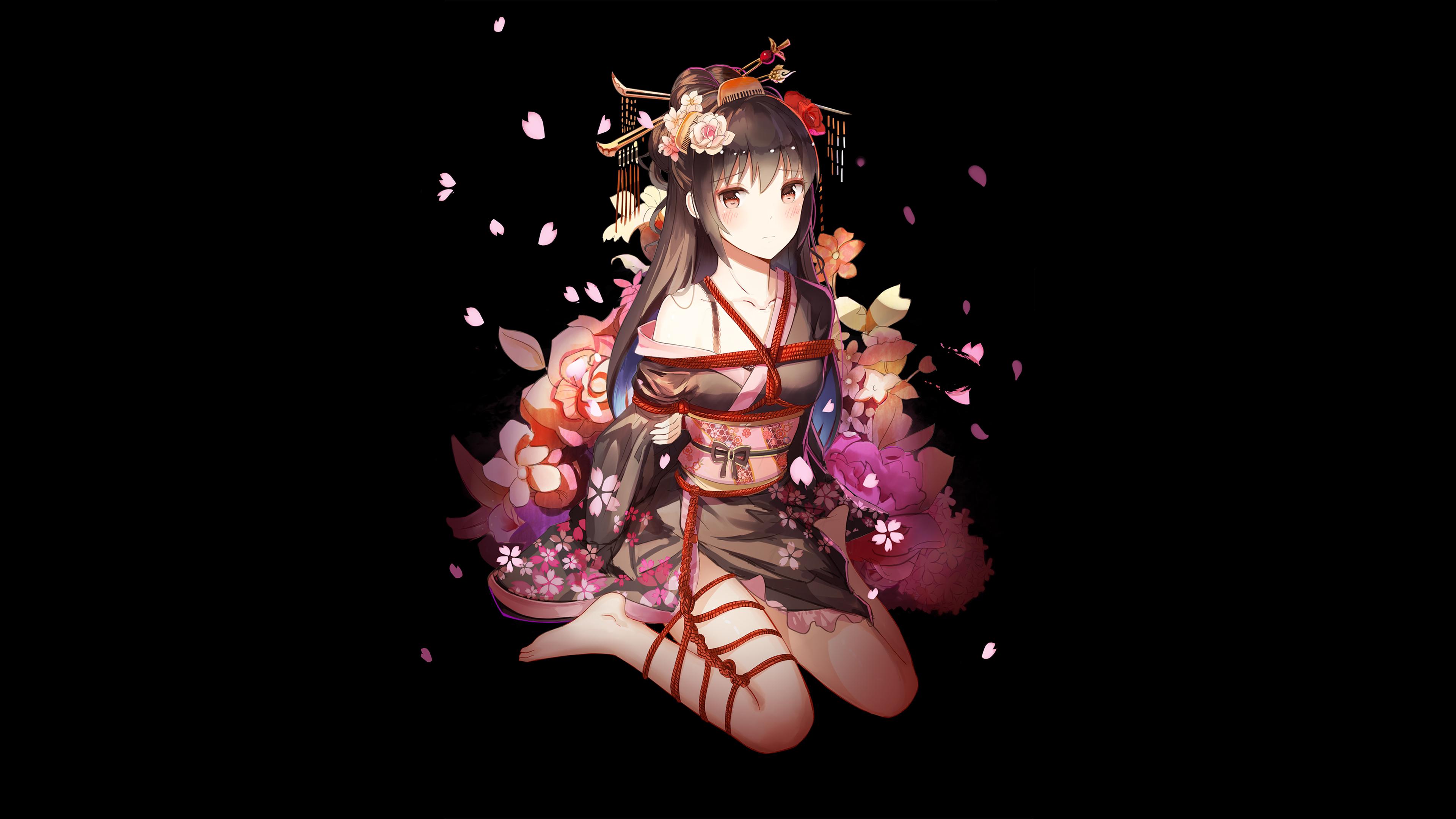3840x2160 Anime Girl Wallpaper 4k