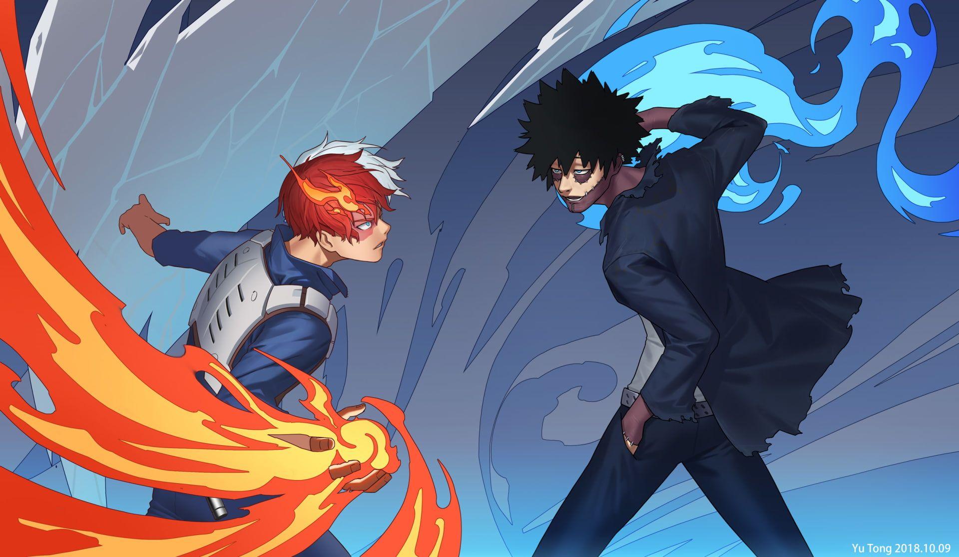 1920x1116 Todoroki X Dabi Wallpaper