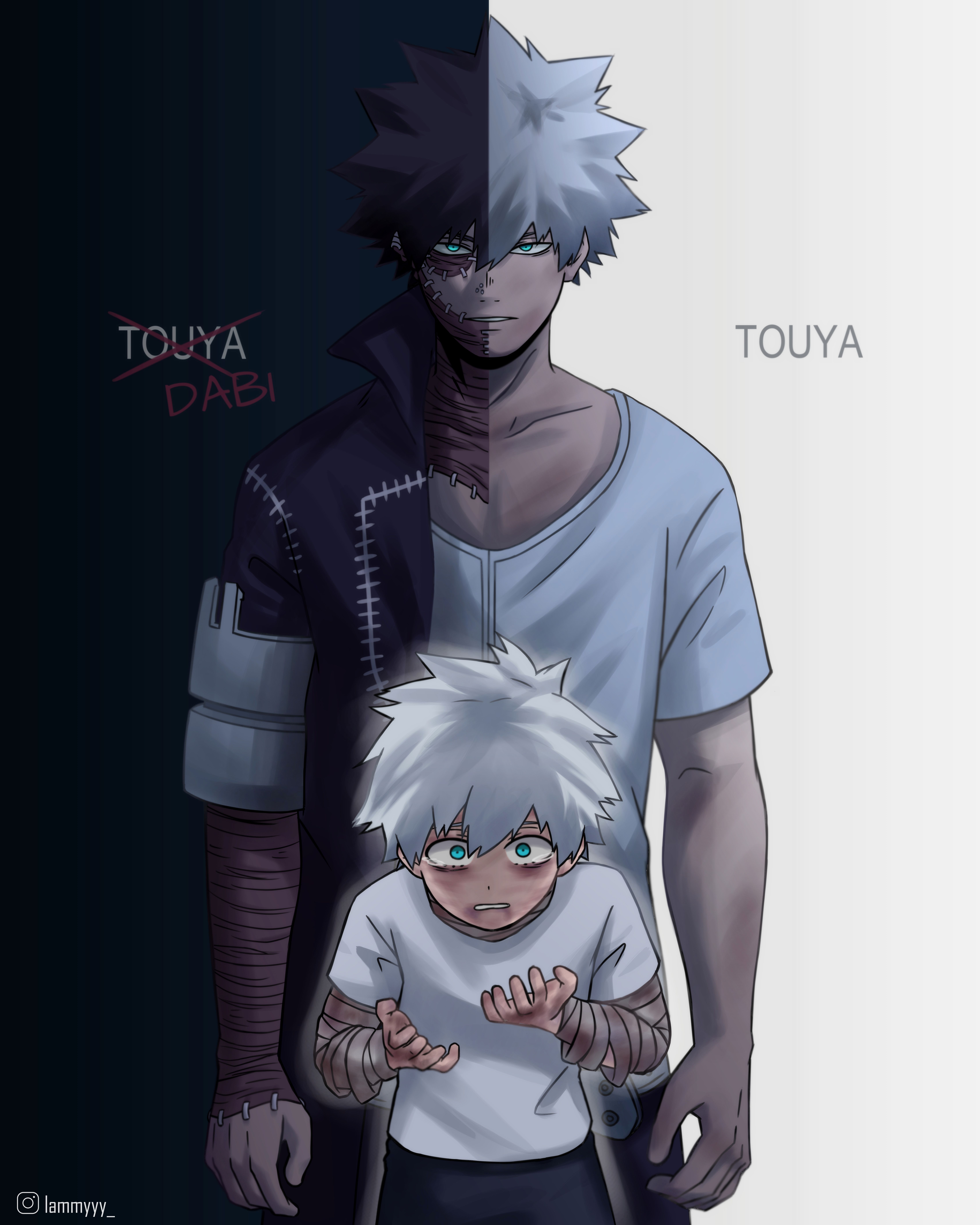 6800x8500 Toya Todoroki Wallpaper