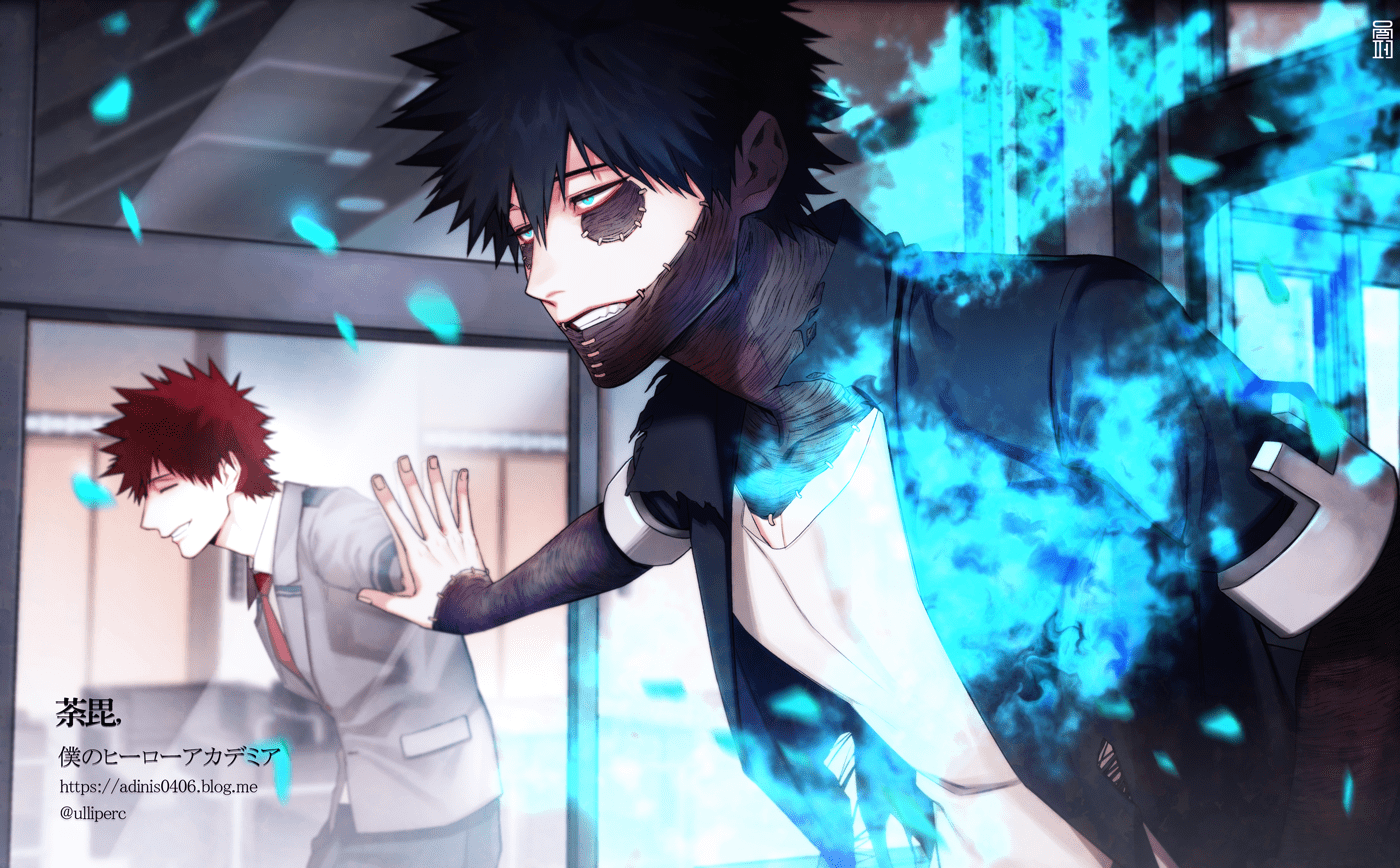 1400x868 Dabi no Hero Academia Anime Image Board