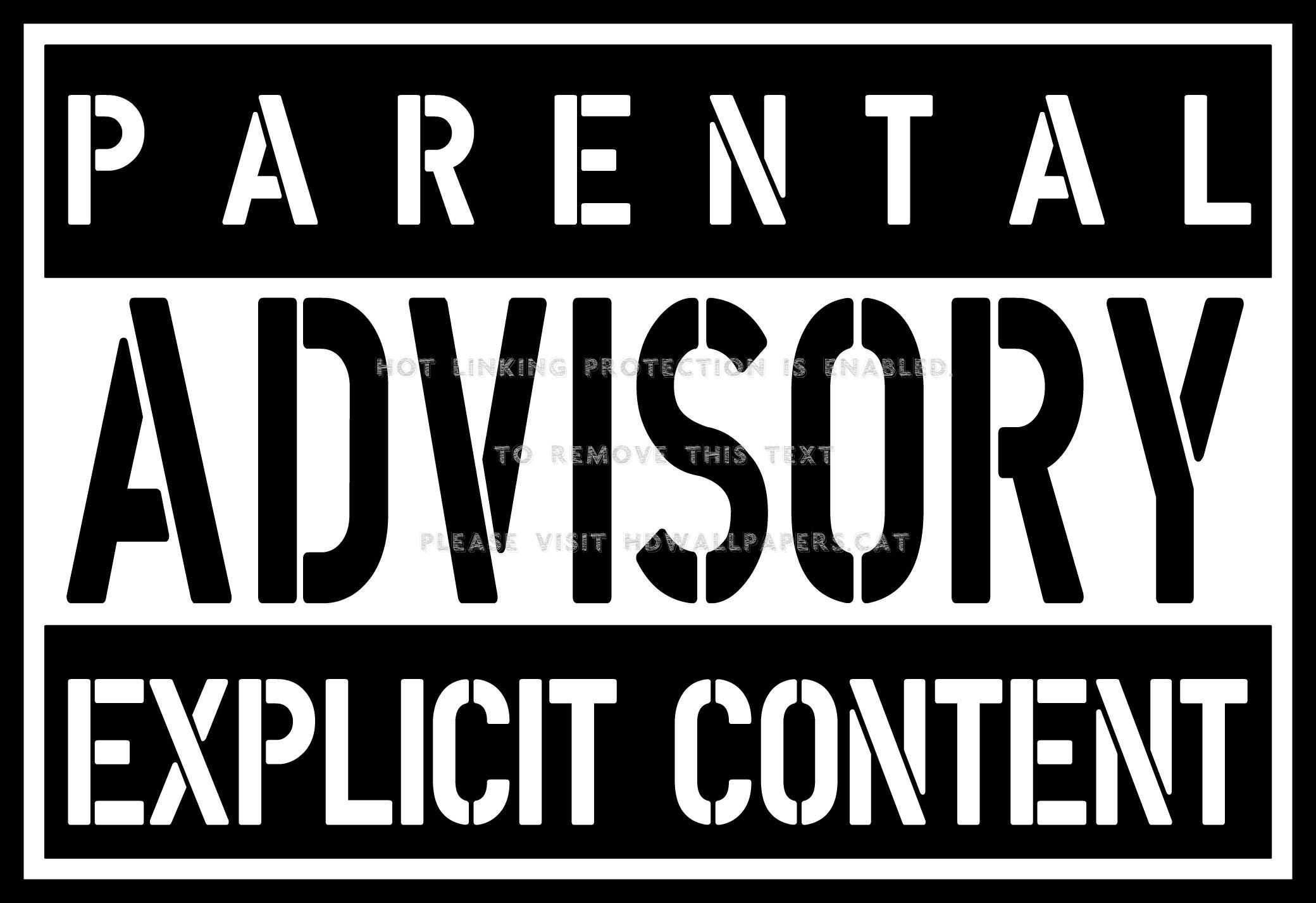 2080x1427 parental advisory explicit content black