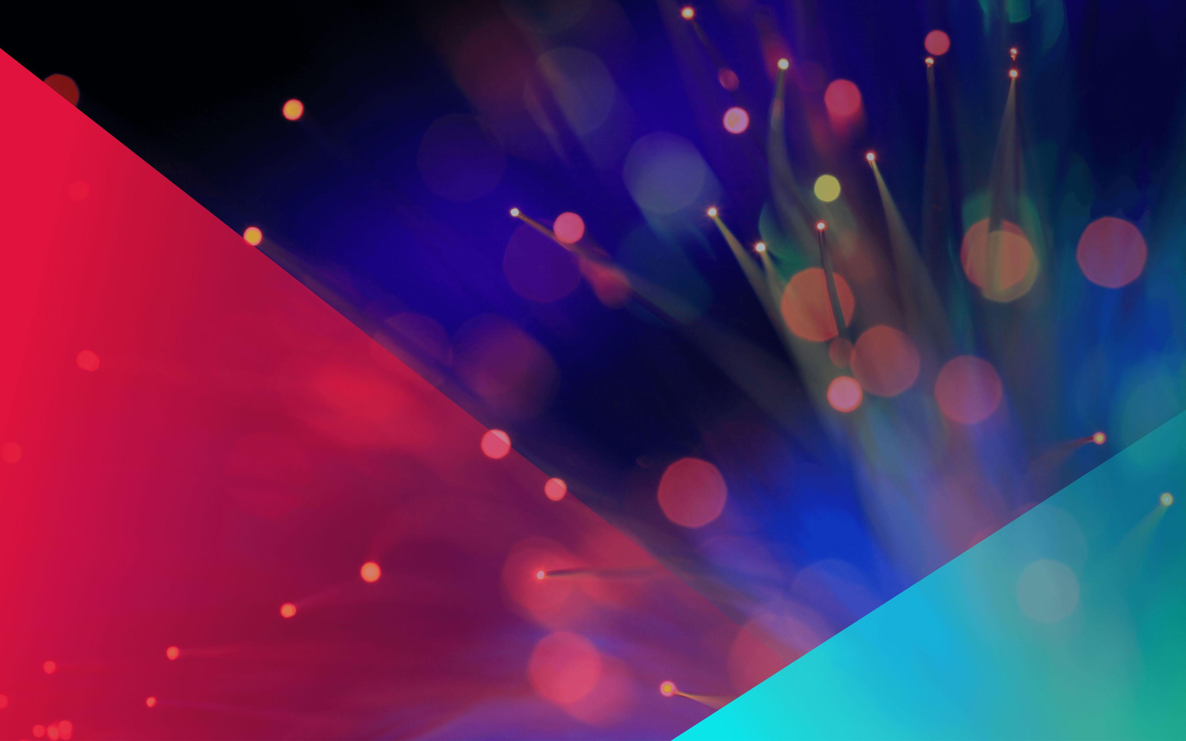 3840x2400 Colorful Bokeh 4K 8K /3D Wallpaper
