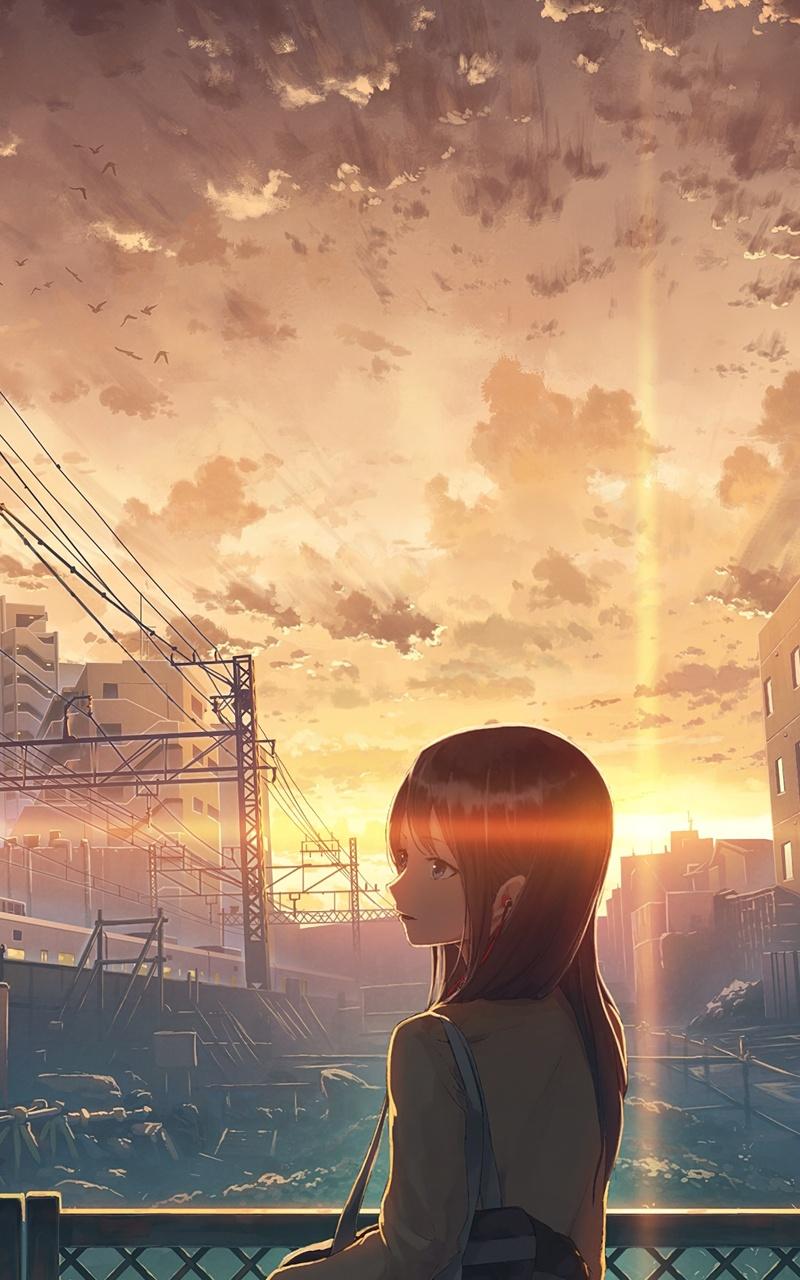800x1280 Anime Girl Daily Path Nexus Samsung Galaxy Tab Note Android Tablets HD 4k Wallpaper, Image, Background, Photo and Picture
