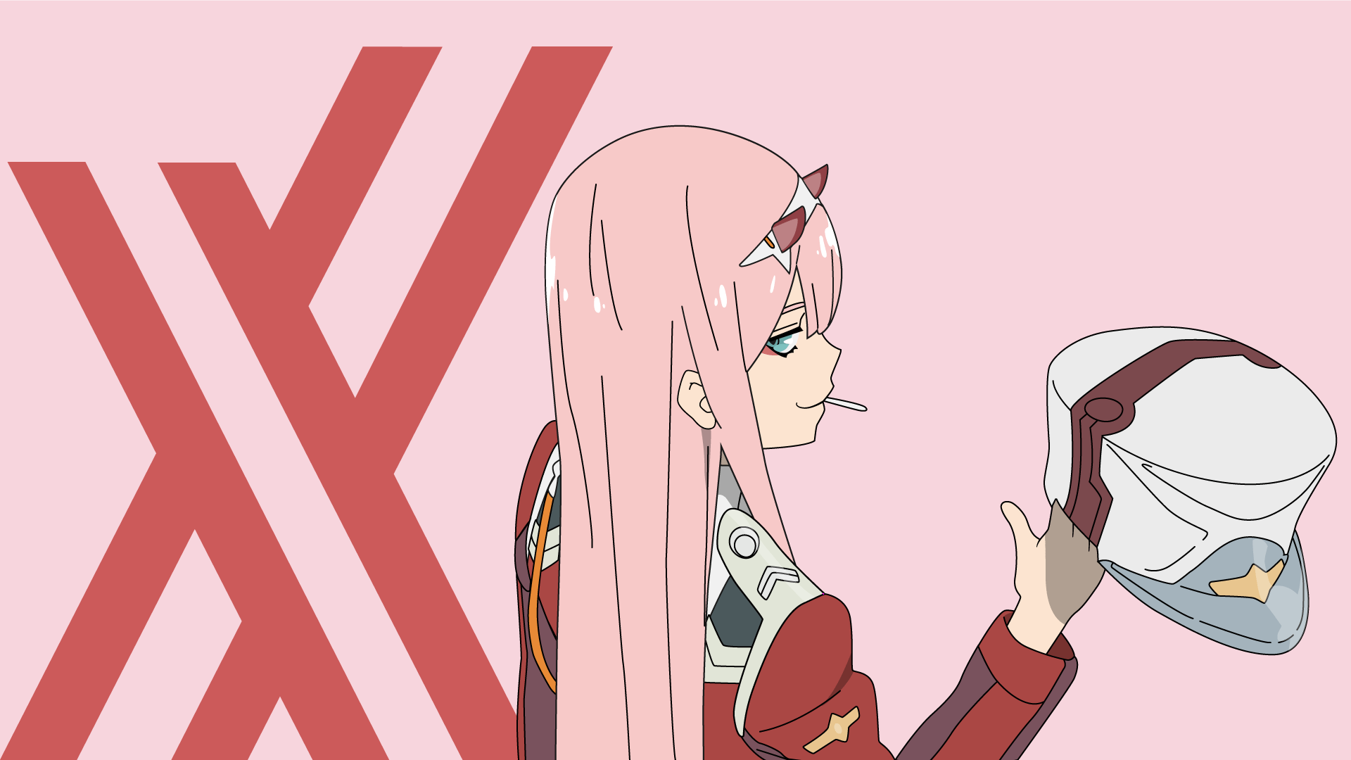 1920x1080 Darling In The Franxx Aesthetic Desktop Wallpaper