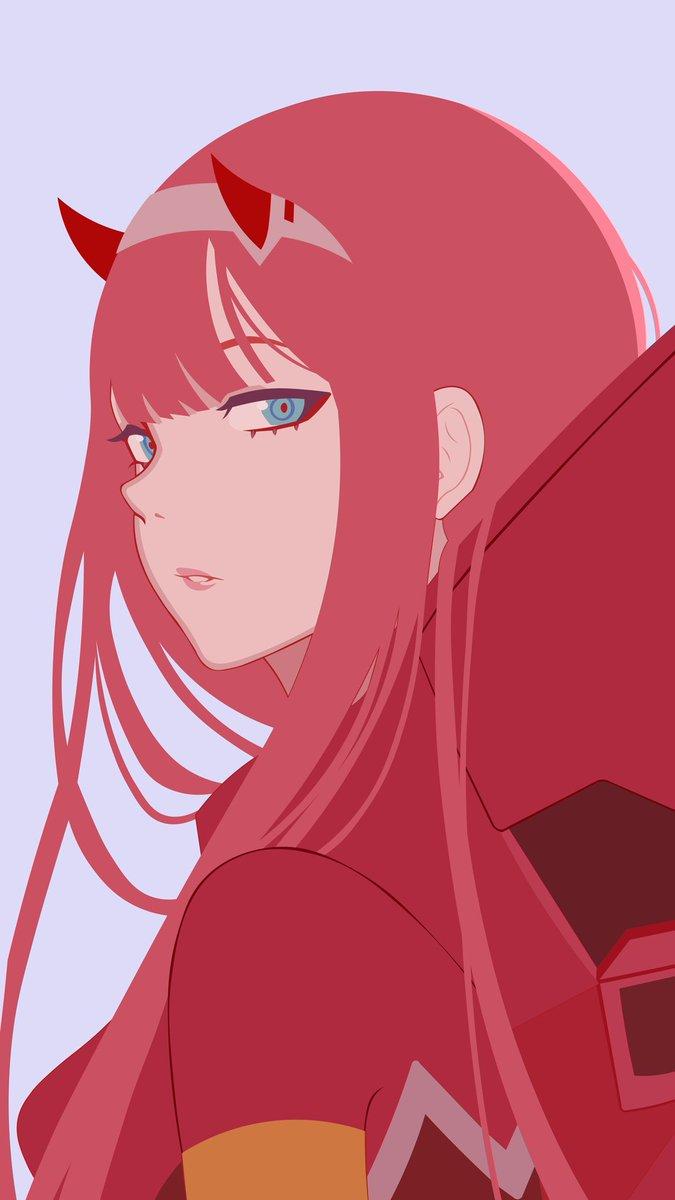 675x1200 Zero Two Lockscreens Free HD Wallpaper