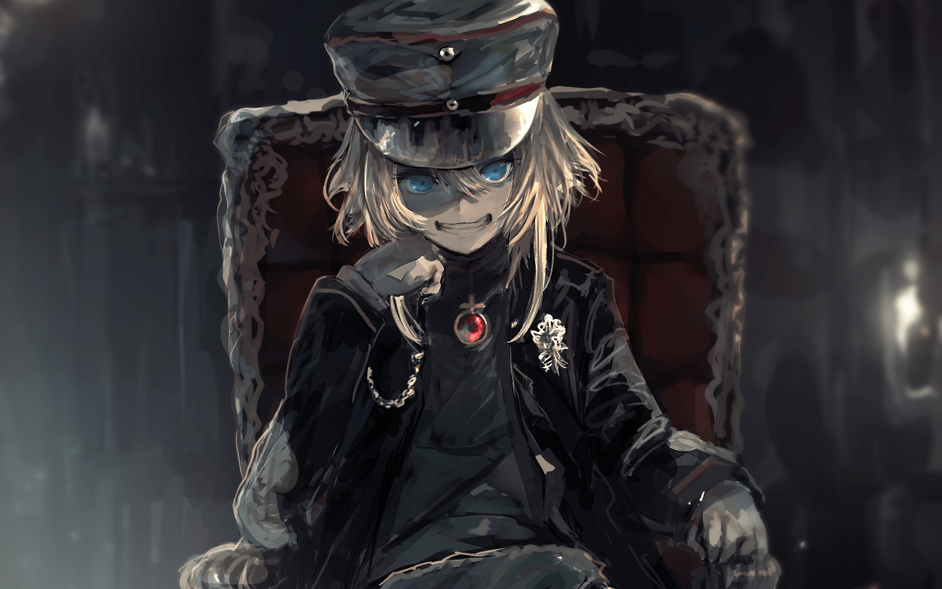1920x1200 #Tanya Degurechaff, #Youjo Senki, #anime girls, wallpaper. Mocah HD Wallpaper