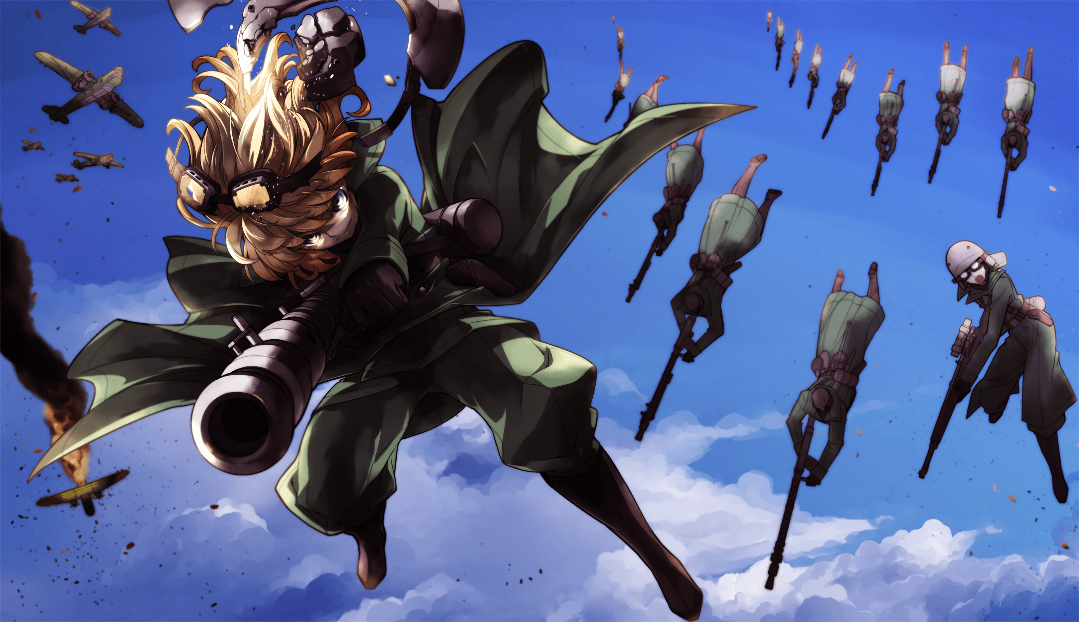 3468x2000 The Saga Of Tanya The Evil Wallpaper