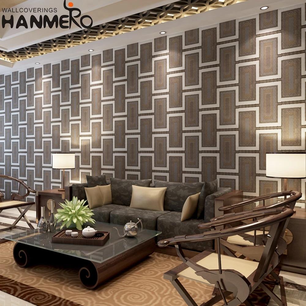 1000x1000 HANMERO Geometric Gray Wallpaper for Walls, High End Luxury Home Decor vinyl Wallpaper for Bedroom Living Room office corridor. embossed wallpaper. wallpaper for wallswall paper