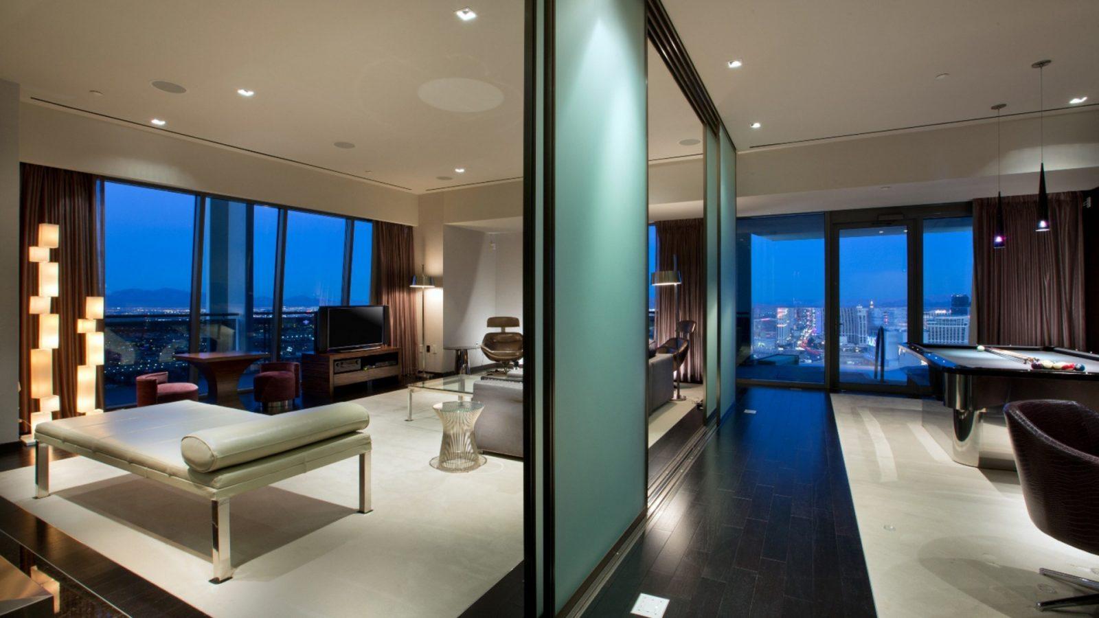 1600x900 Luxury penthouse room design wallpaper download. Wallpaper, picture, photo
