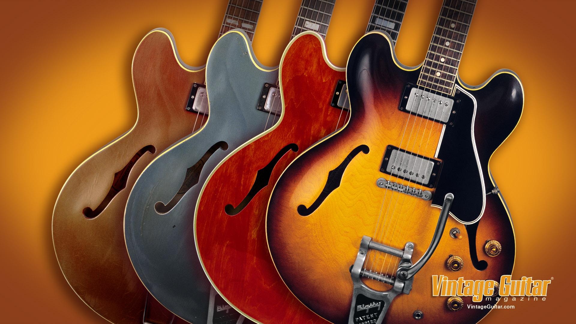 1920x1080 Free download Gibson ES 335s 19201080 HDTV 1080p [1920x1080] for your Desktop, Mobile & Tablet. Explore Vintage Guitar Wallpaper. Gibson Les Paul Wallpaper, Guitar Background Wallpaper, Martin Guitar Wallpaper