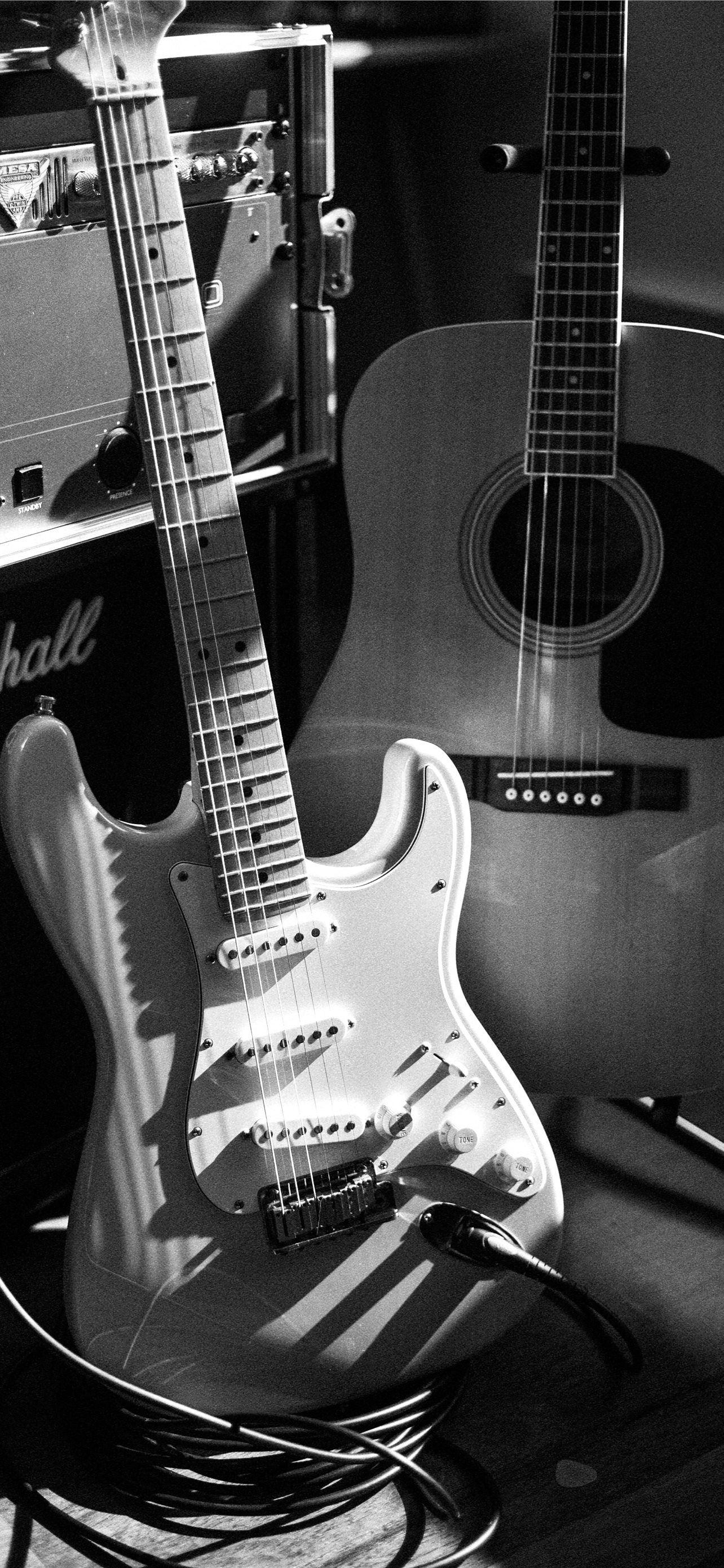 1284x2778 Best Electric guitars iPhone HD Wallpaper